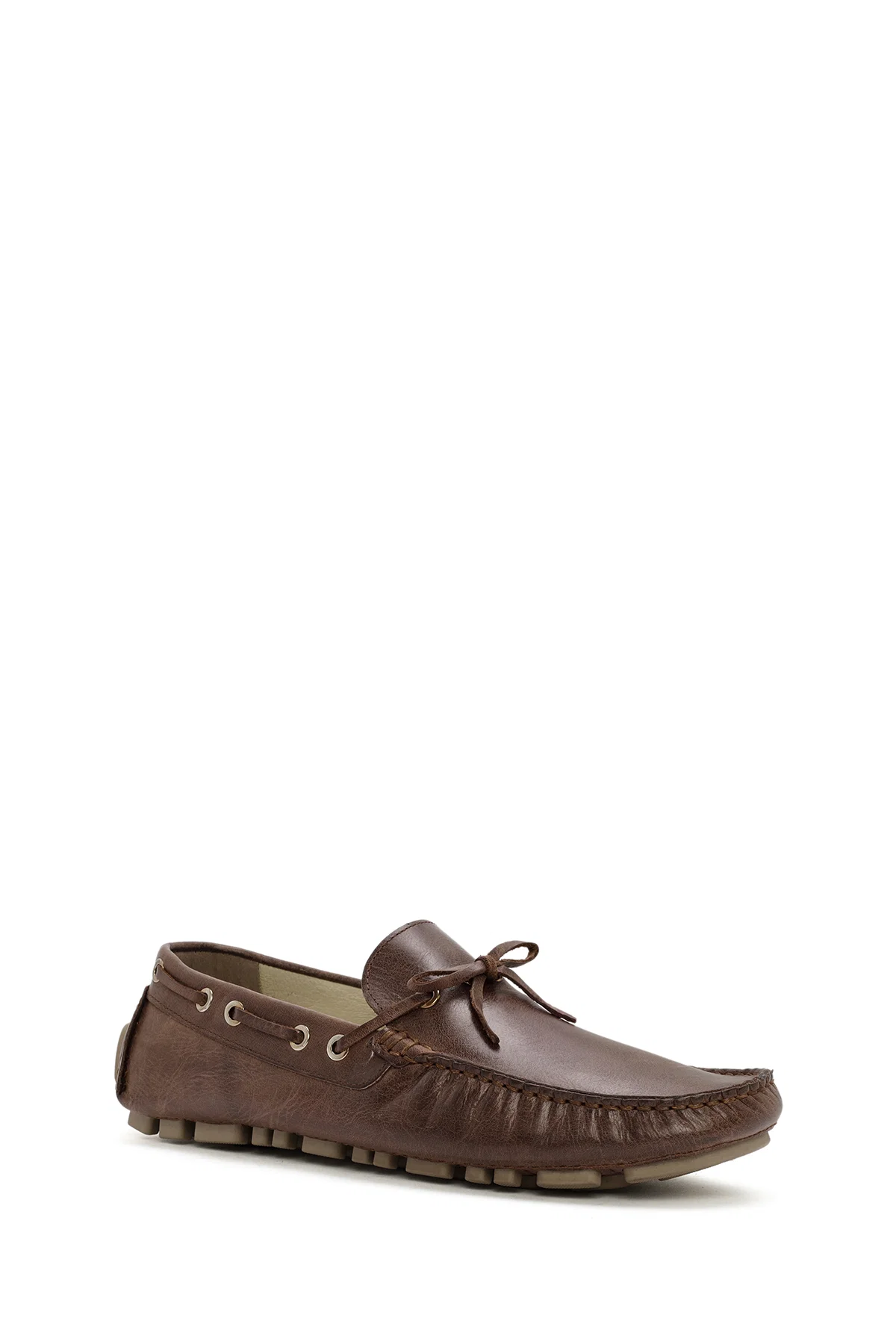 Erkek Kahverengi Deri Loafer - Image 6