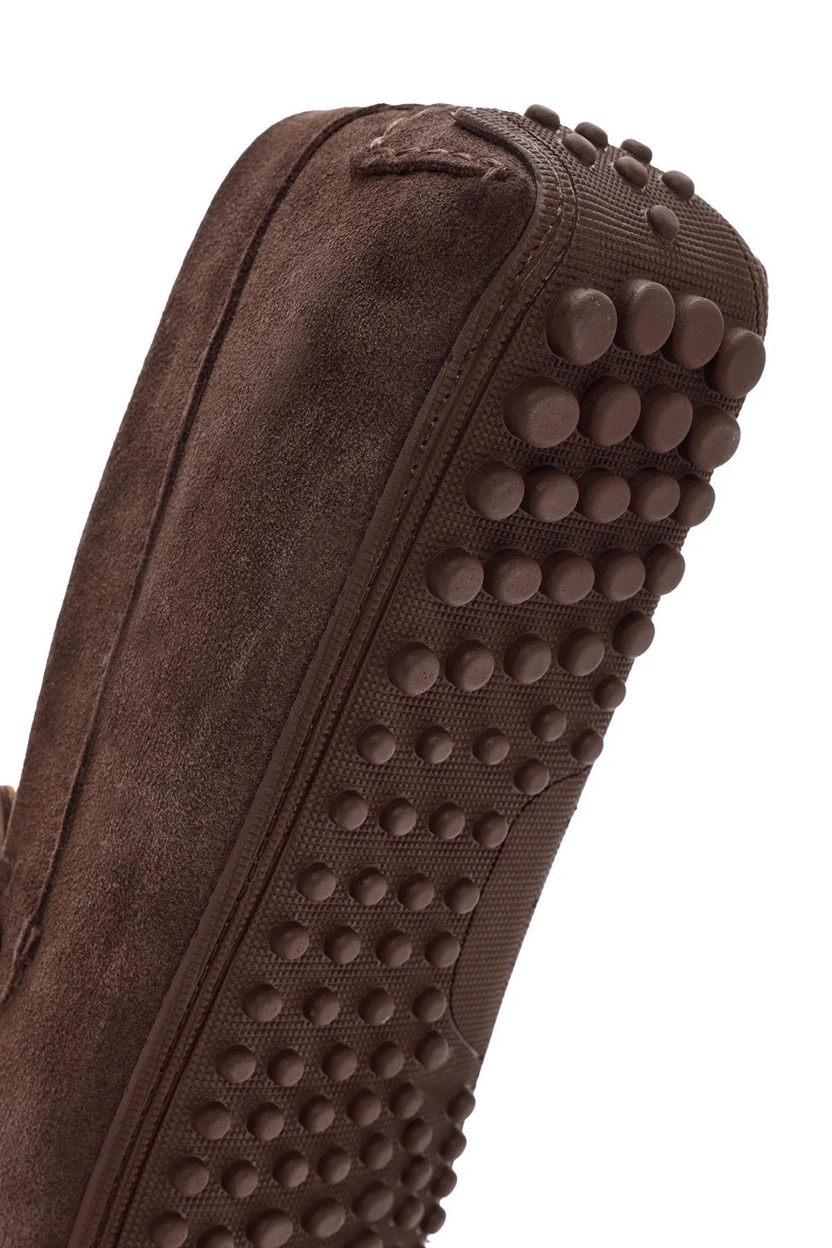 Erkek Kahverengi Süet Deri Casual Loafer - Image 8