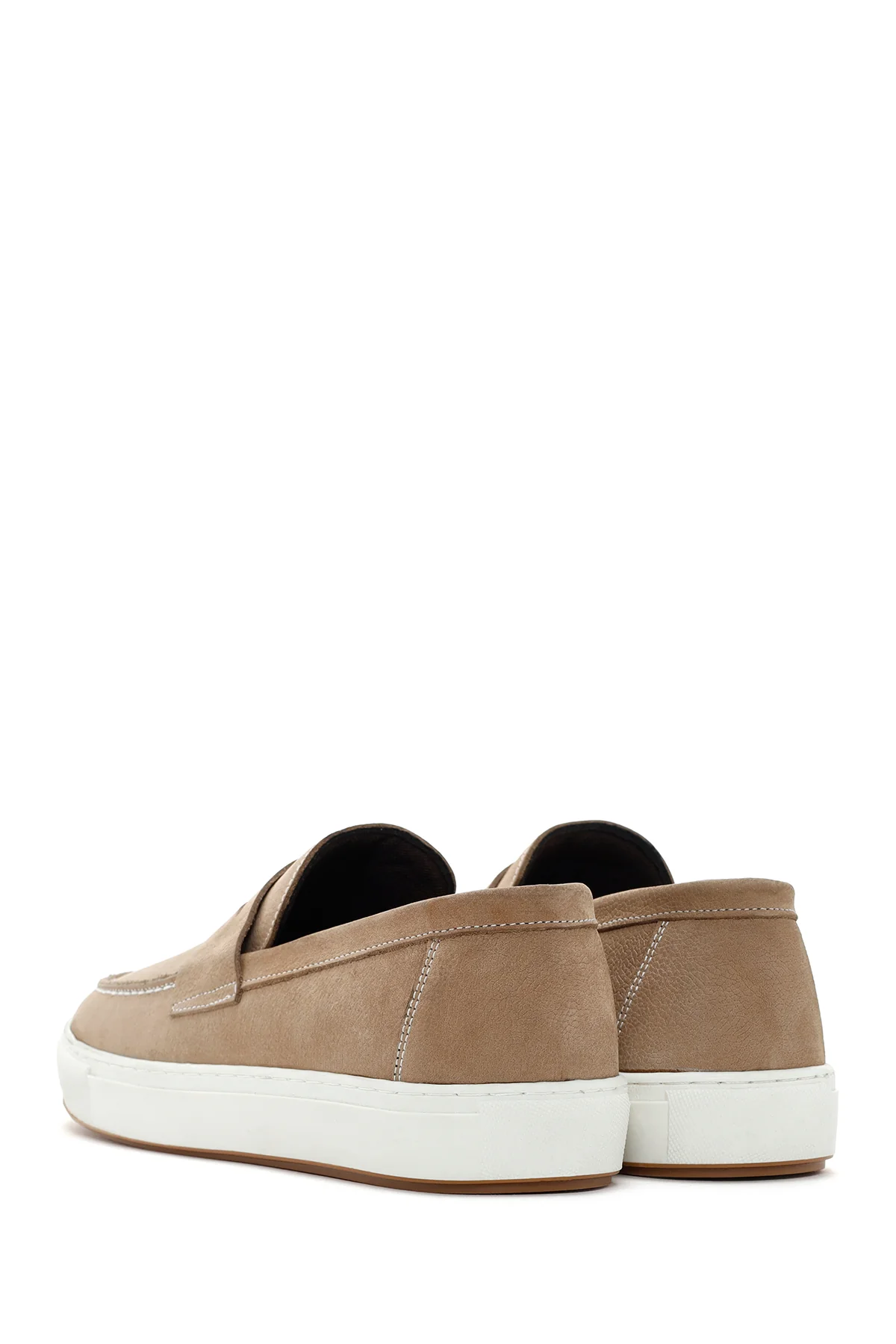 Erkek Kum Nubuk Deri Casual Loafer - Image 5