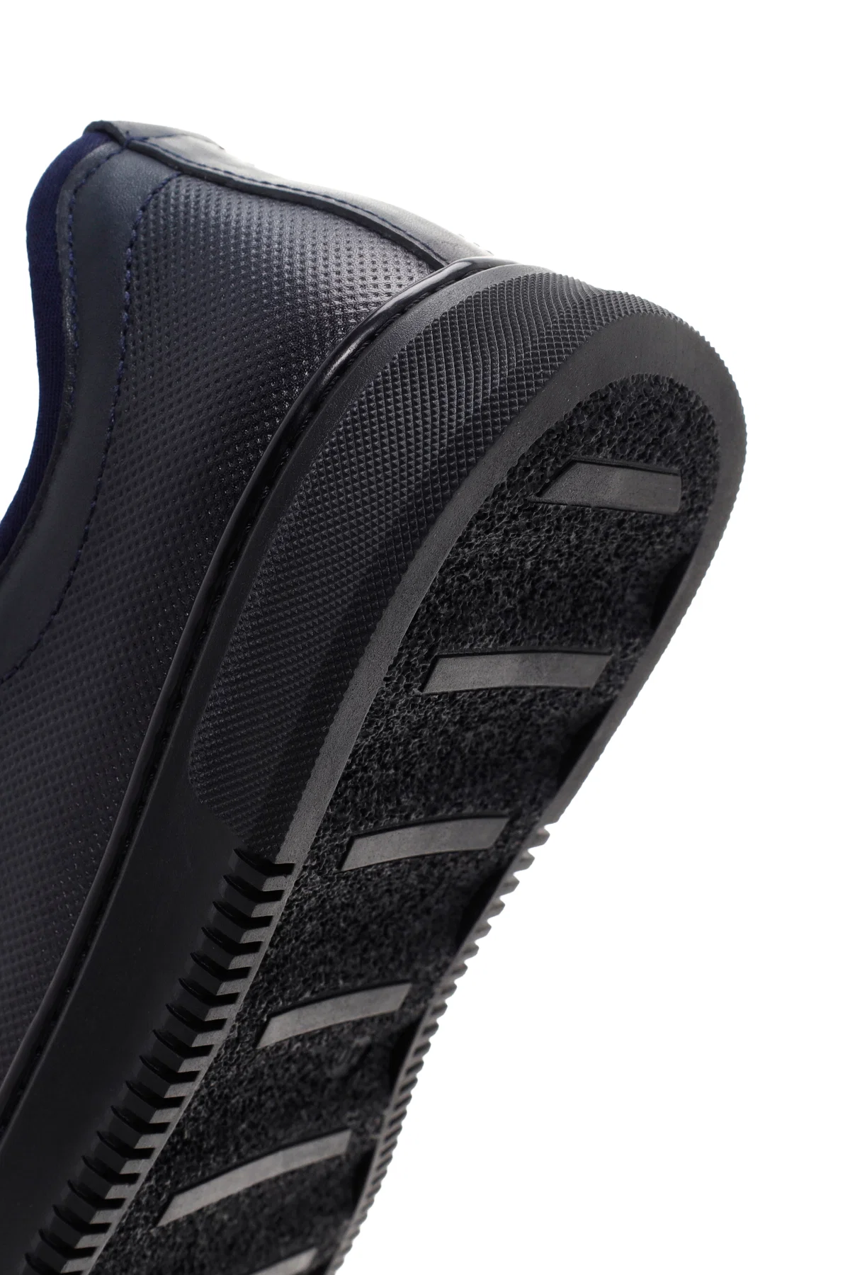 Erkek Lacivert Bağcıklı Deri Sneaker - Image 8