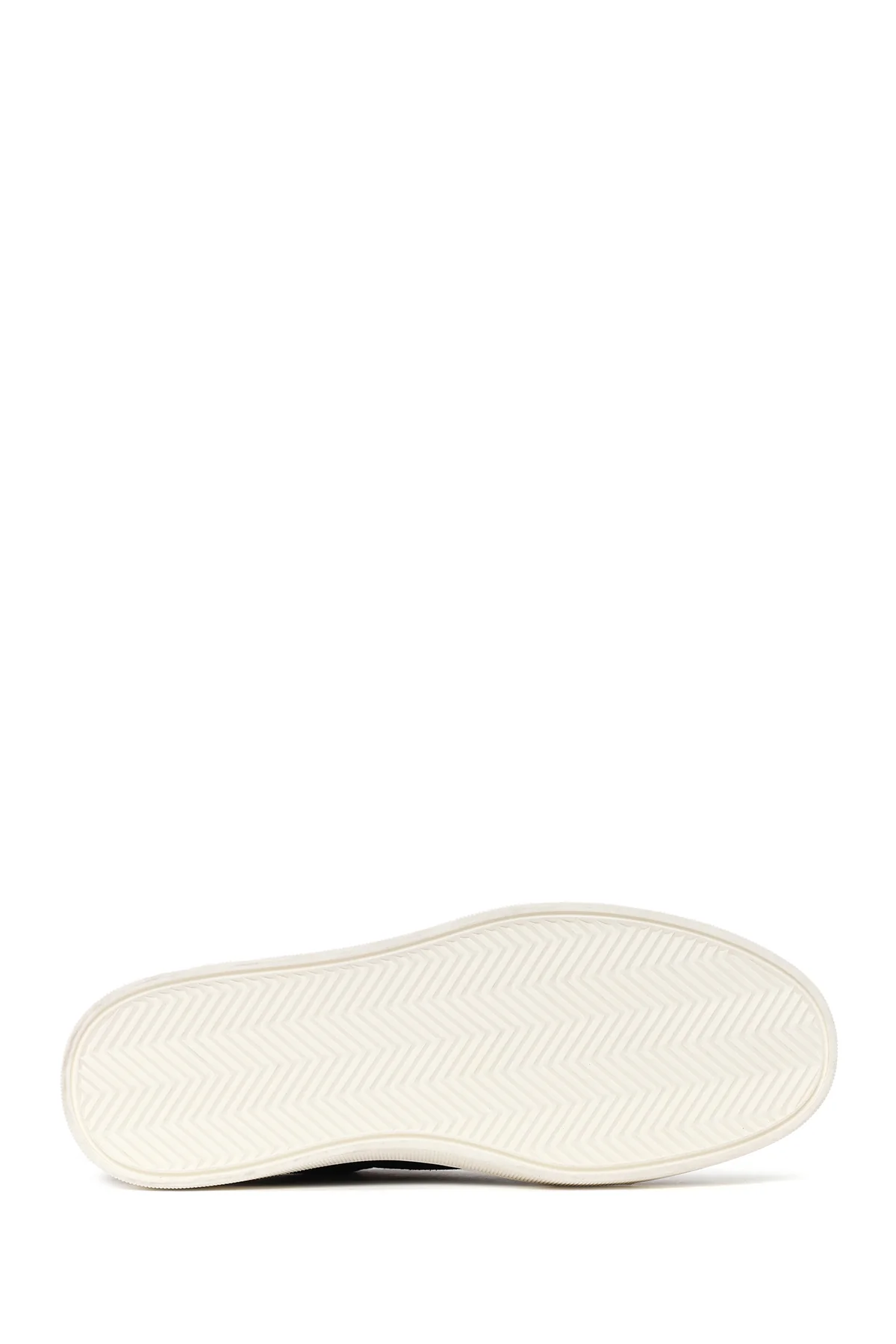 Erkek Lacivert Bağcıklı Kalın Tabanlı Süet Deri Sneaker - Image 5