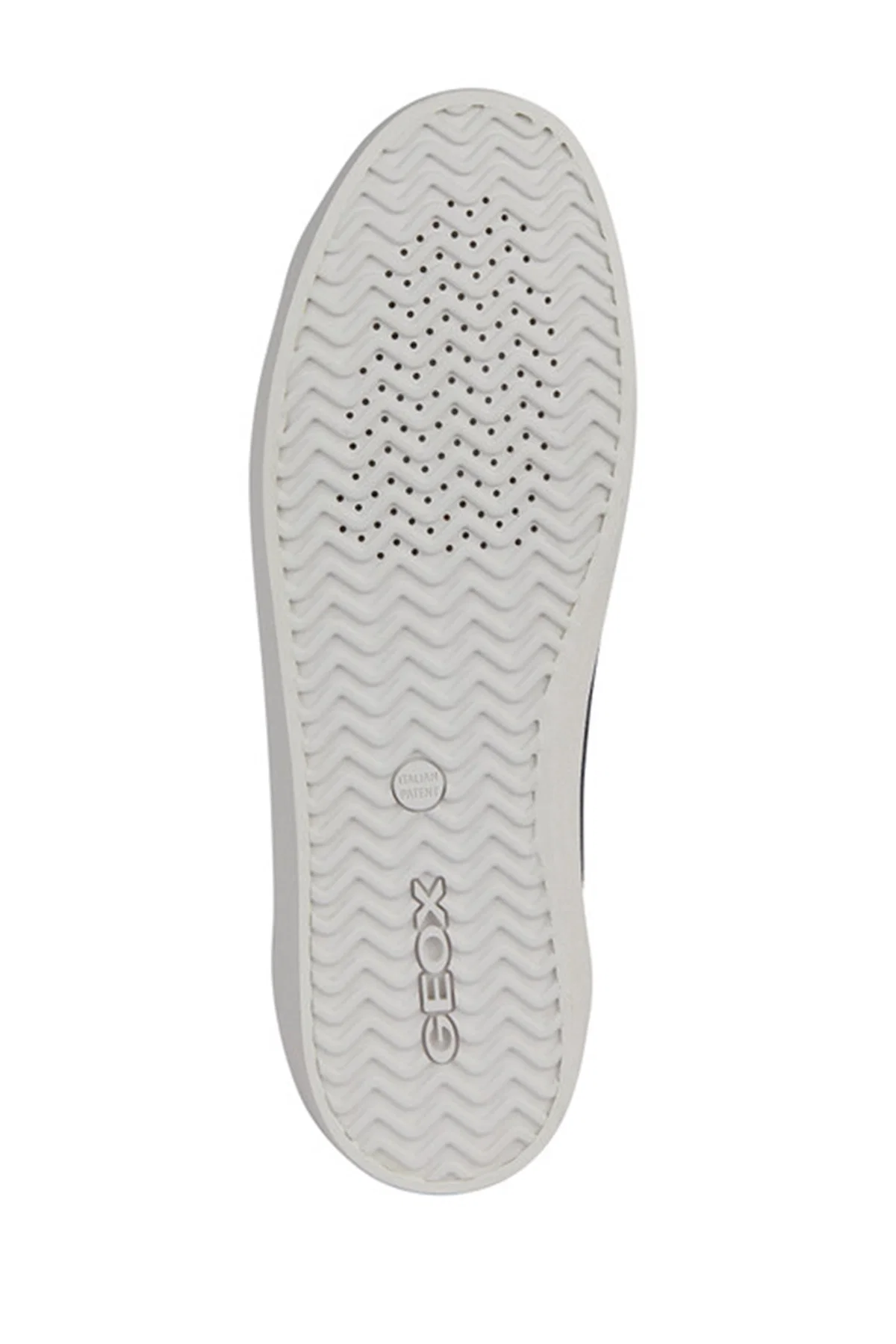 Geox Erkek Lacivert Affıle Bağcıklı Deri Sneaker - Image 6