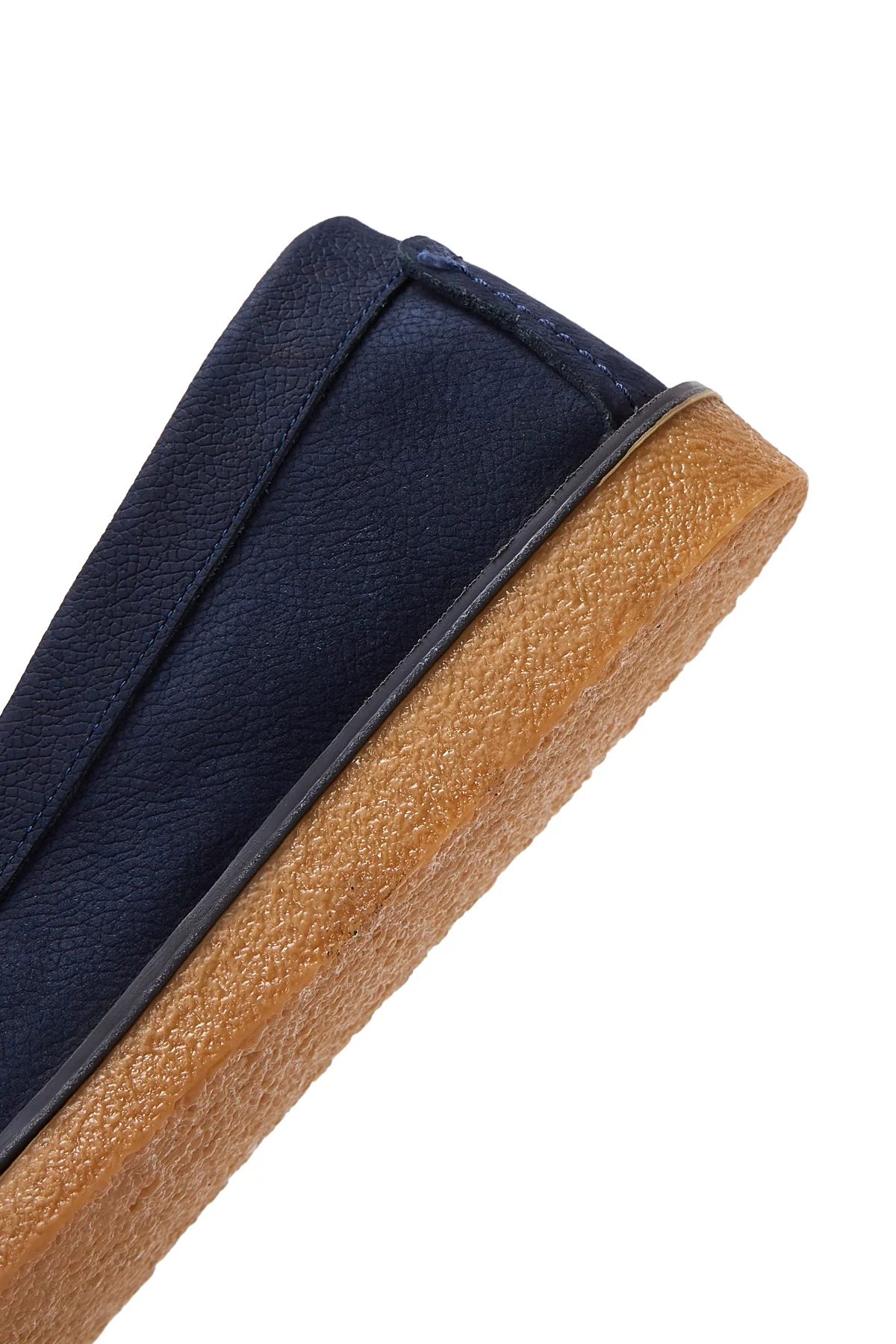 Erkek Lacivert Deri Casual Loafer - Image 6