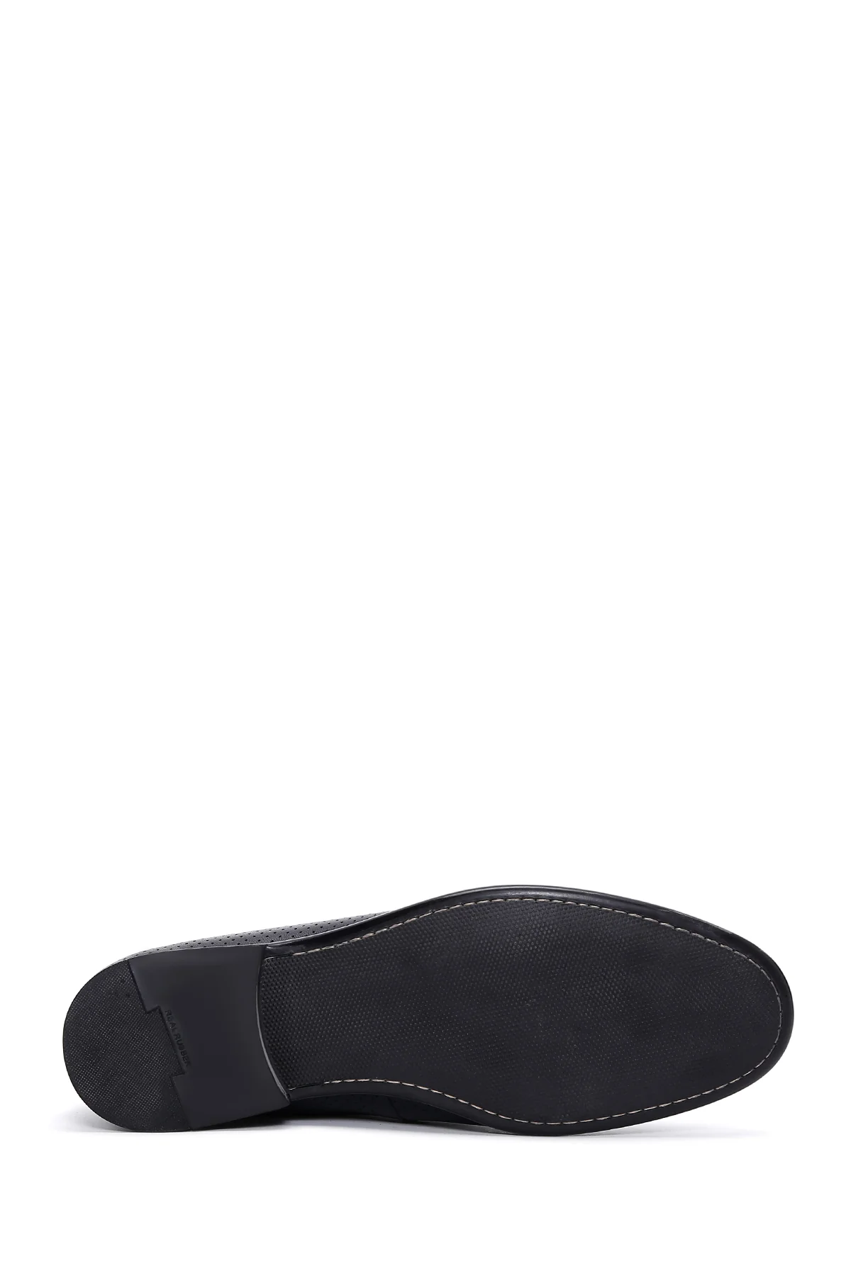 Erkek Lacivert Deri Casual Loafer - Image 4