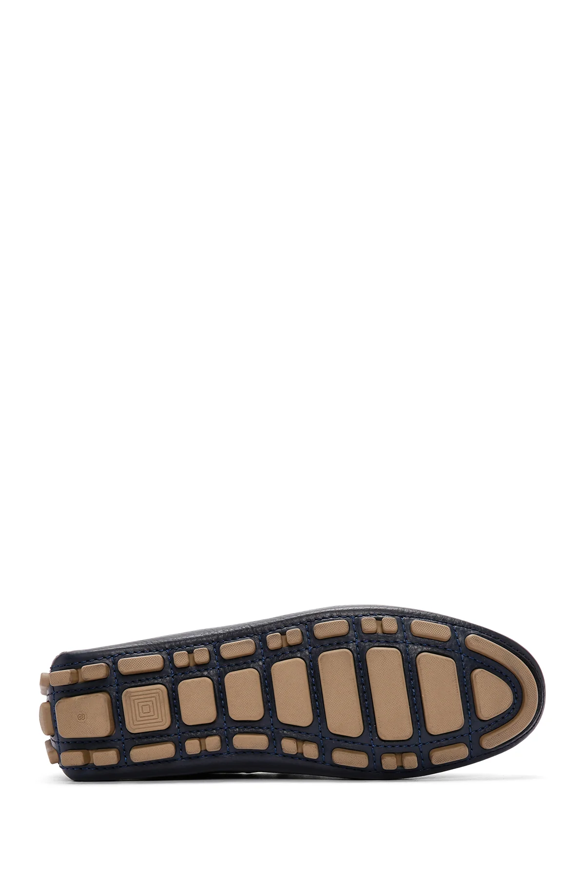 Erkek Lacivert Deri Comfort Loafer - Image 4