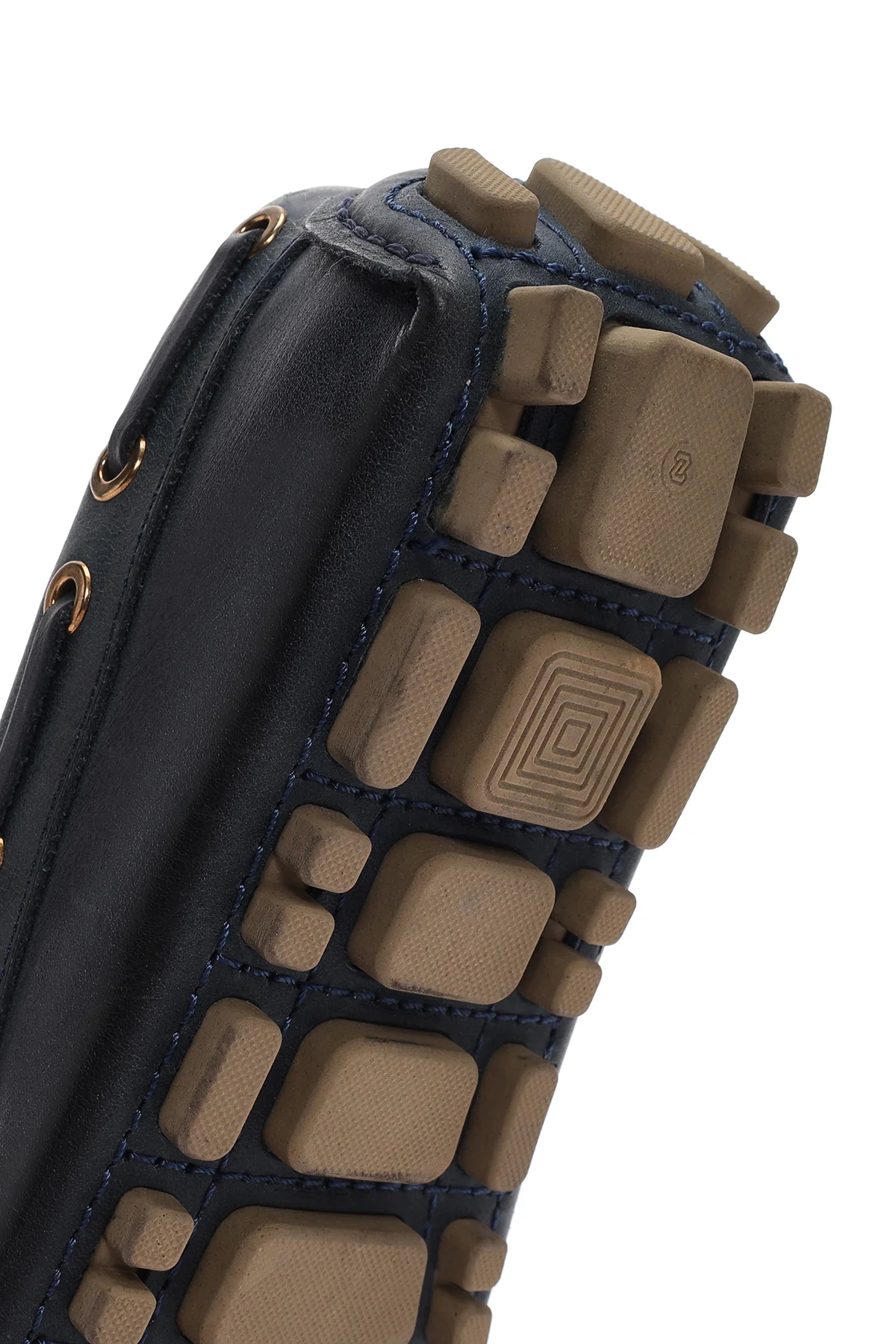 Erkek Lacivert Deri Comfort Loafer - Image 8