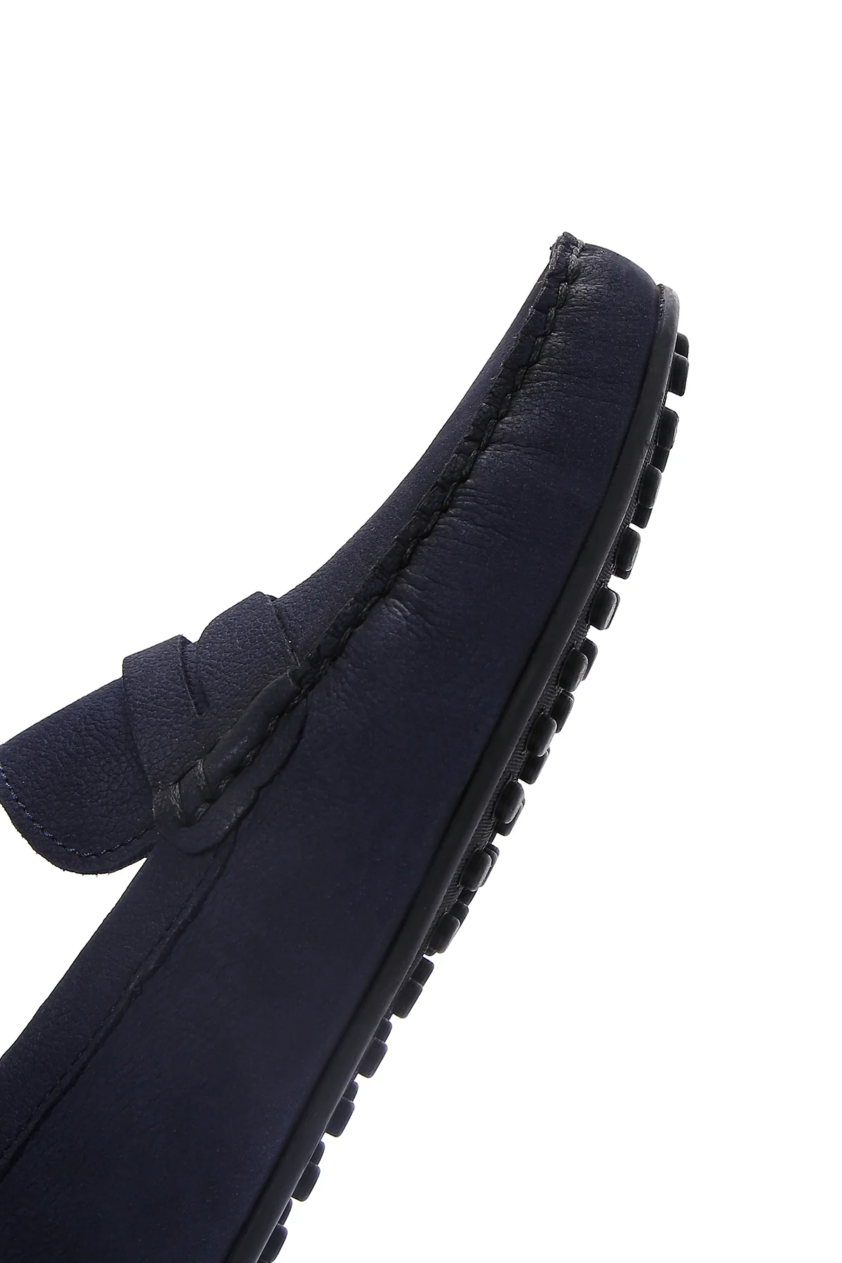 Erkek Lacivert Deri Loafer - Image 9