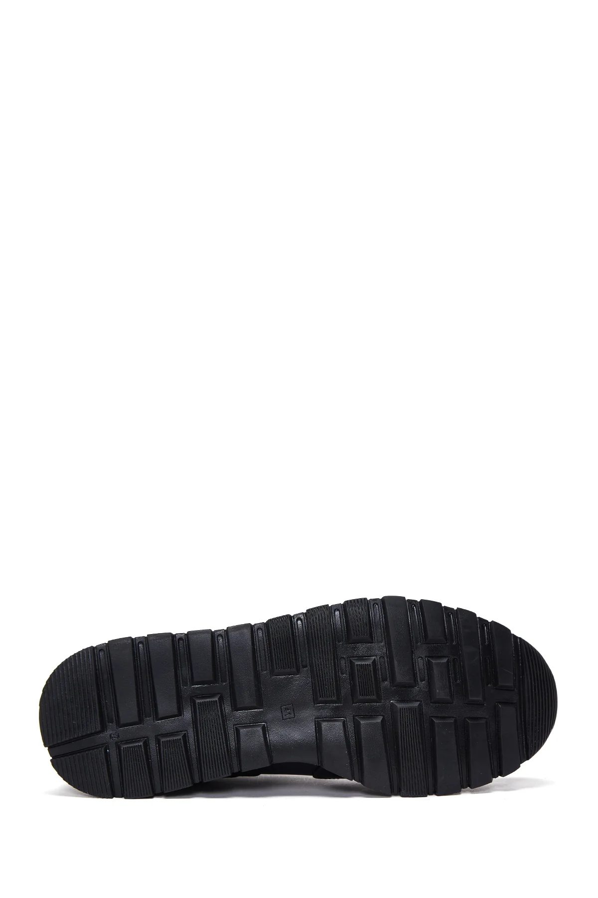 Erkek Lacivert Deri Sneaker - Image 4