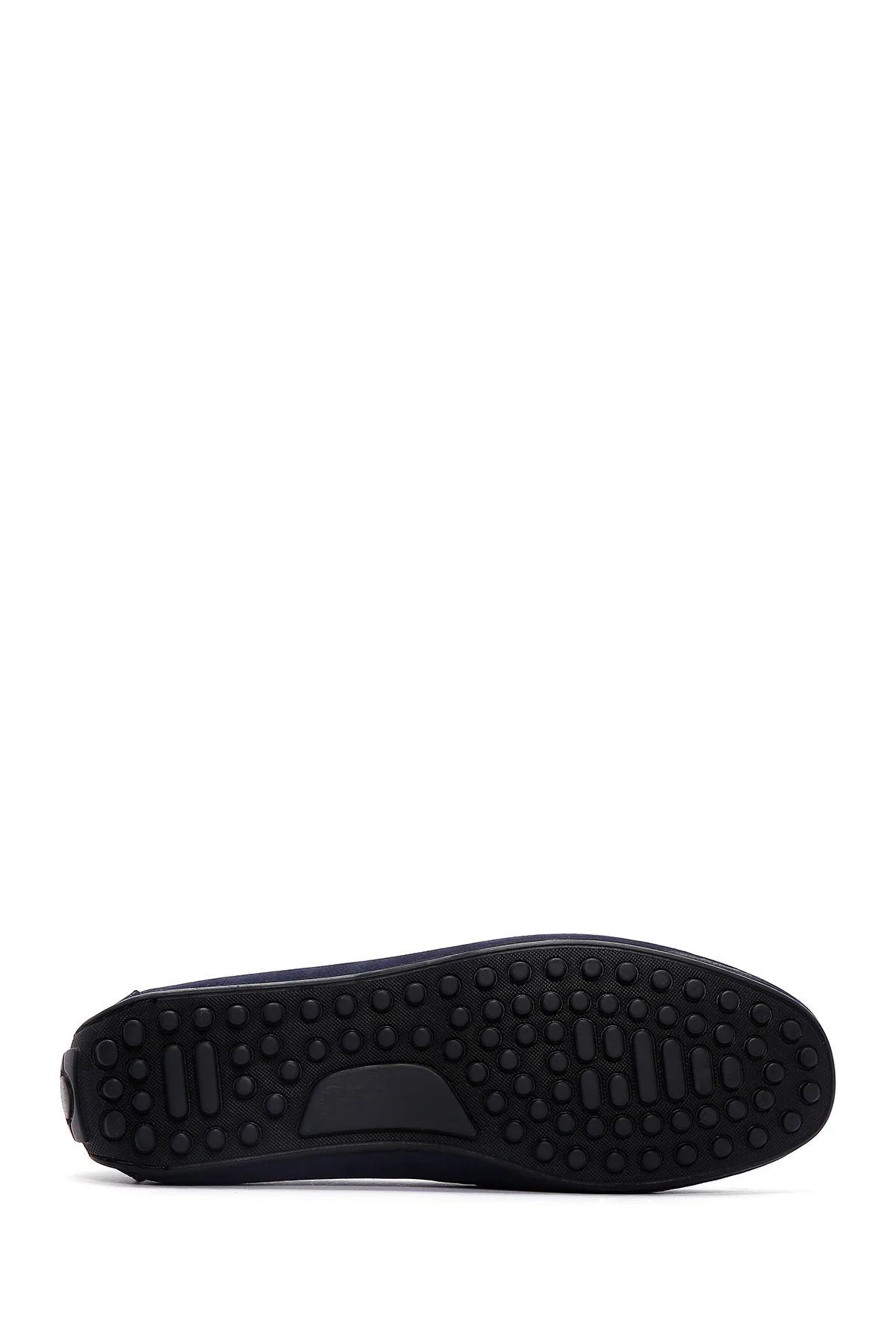 Erkek Lacivert Nubuk Deri Casual Loafer - Image 4