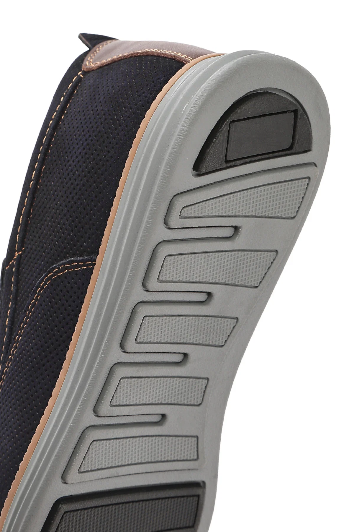 Erkek Lacivert Nubuk Deri Casual Loafer - Image 8