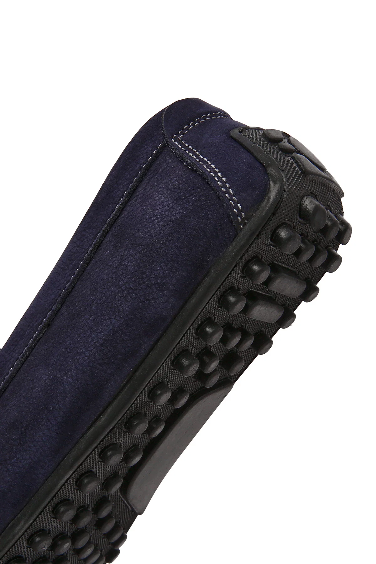 Erkek Lacivert Nubuk Deri Casual Loafer - Image 8