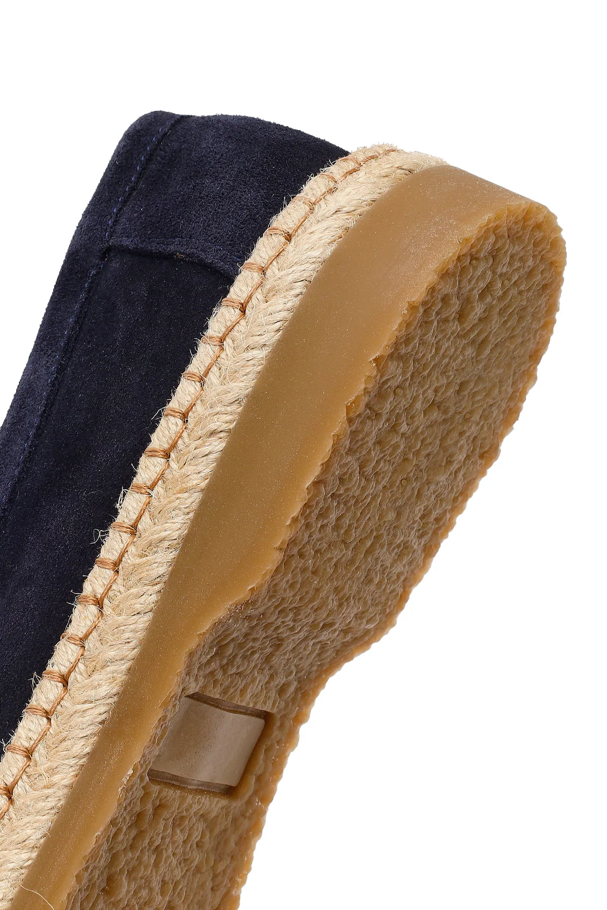 Erkek Lacivert Süet Deri Casual Loafer - Image 8