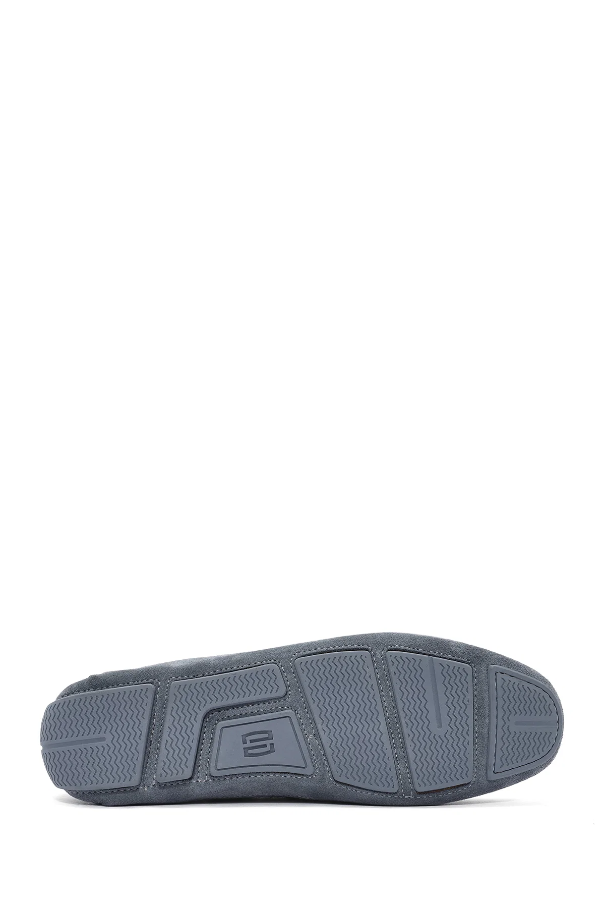 Erkek Lacivert Süet Deri Loafer - Image 4