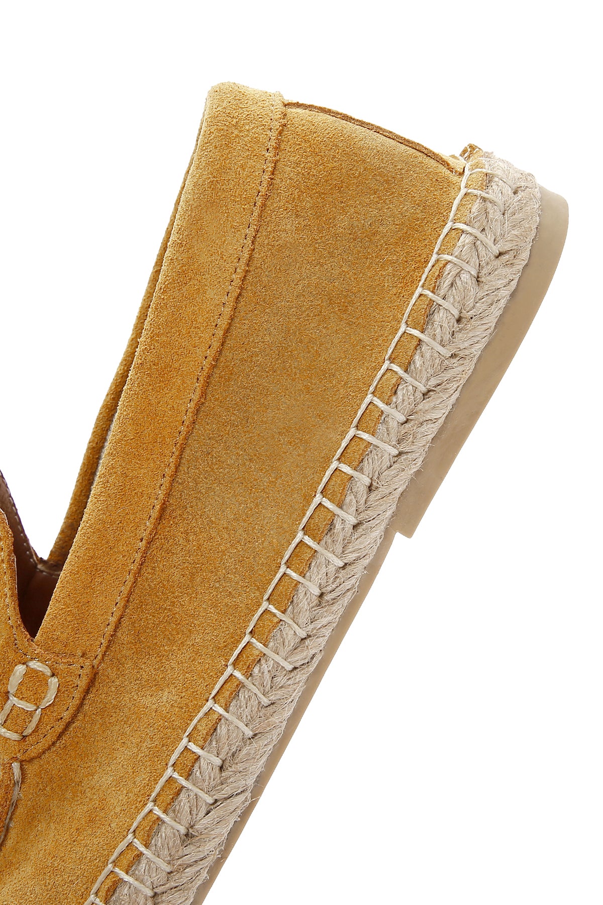 Erkek Sarı Deri Espadril - Image 7