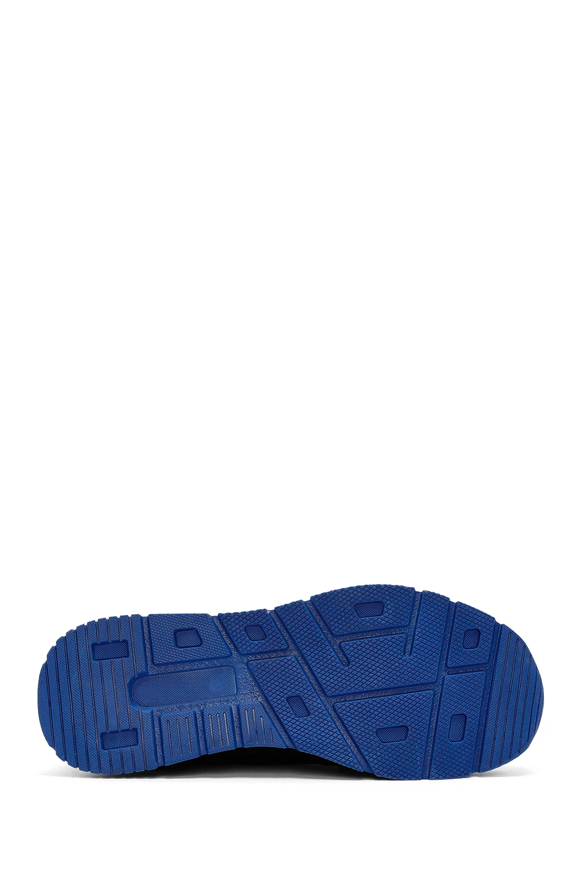 Erkek Siyah Bağcıklı Deri Casual Sneaker - Image 4