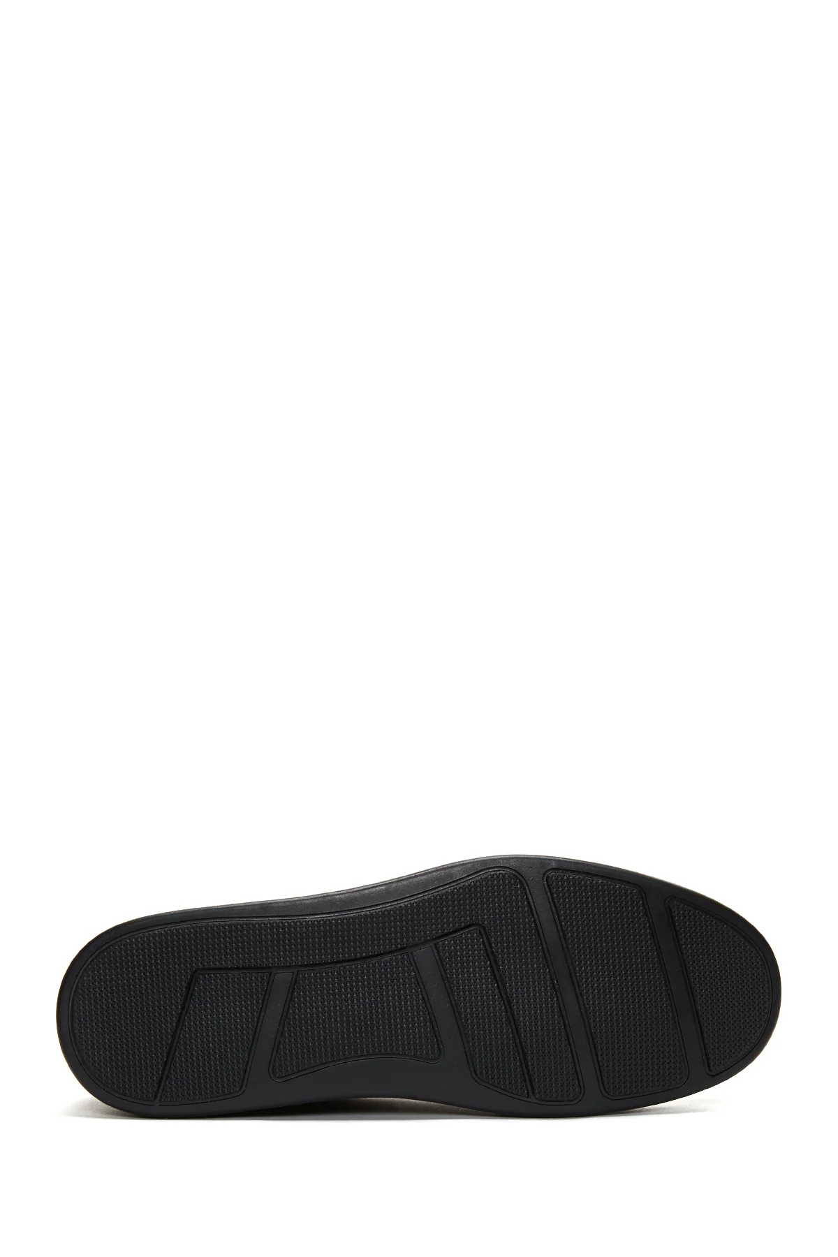 Erkek Siyah Bağcıklı Deri Sneaker - Image 4