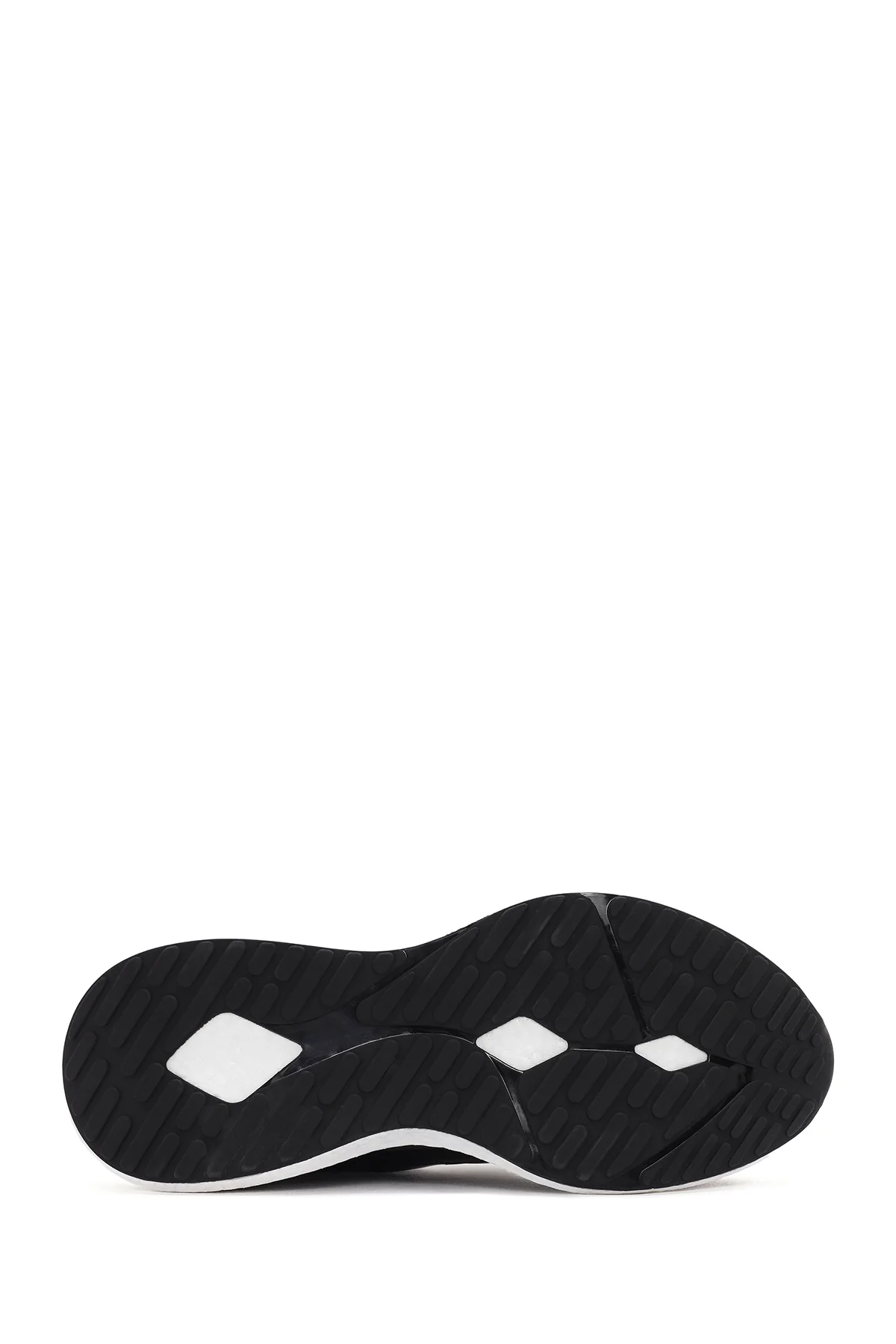 Erkek Siyah Bağcıklı Deri Sneaker - Image 4