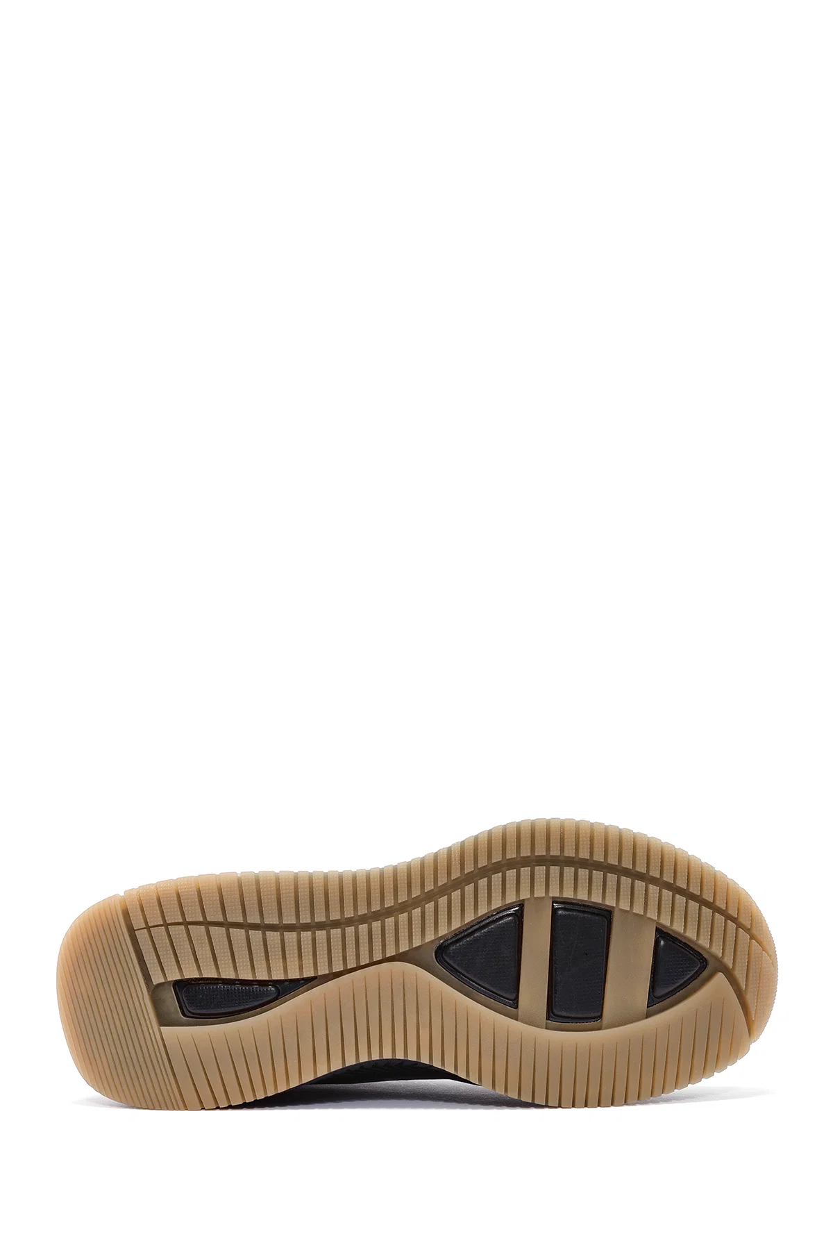 Erkek Siyah Bağcıklı Deri Sneaker - Image 4