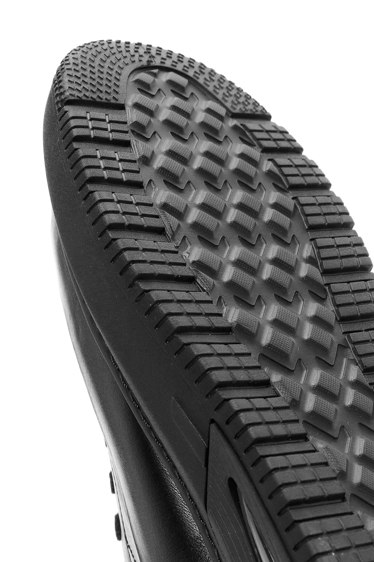 Erkek Siyah Bağcıklı Deri Sneaker - Image 10