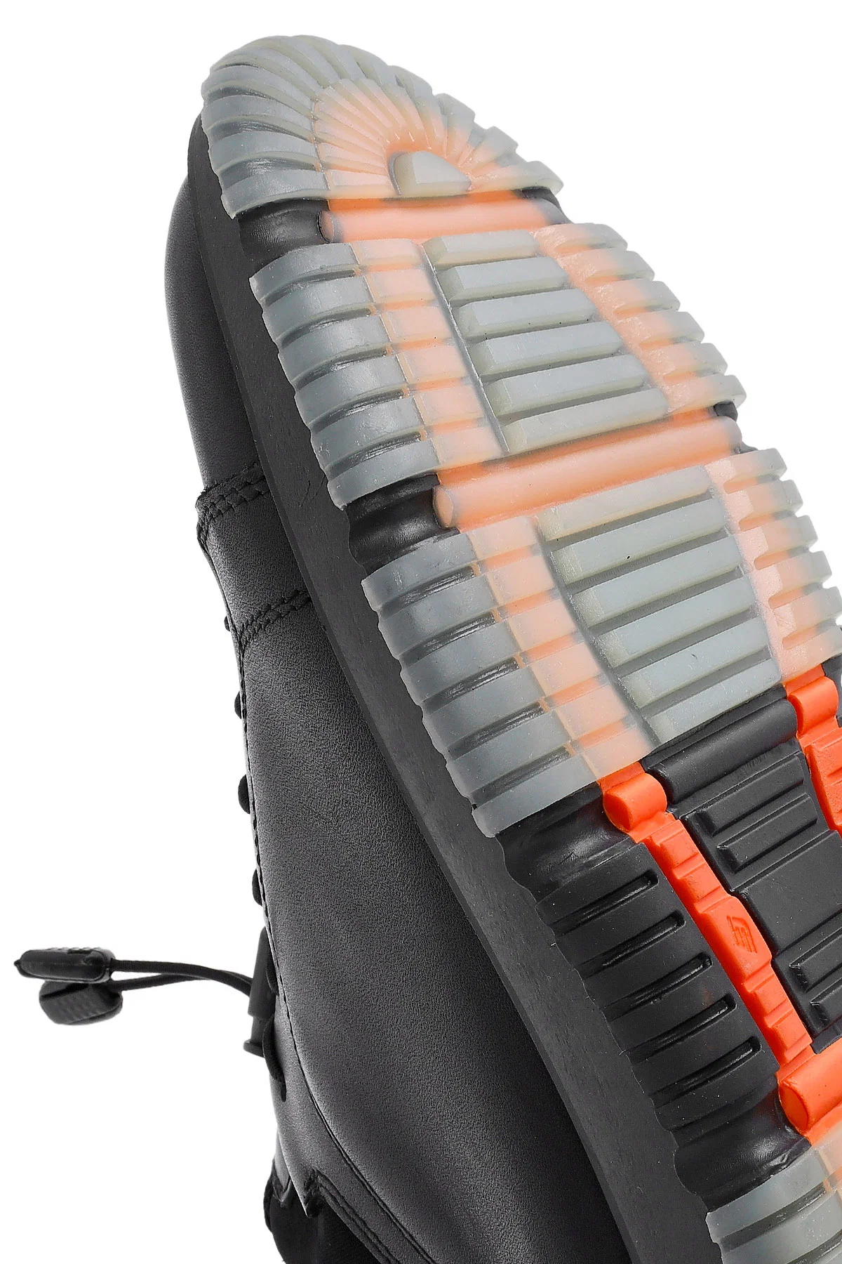 Erkek Siyah Bağcıklı Deri Sneaker - Image 11