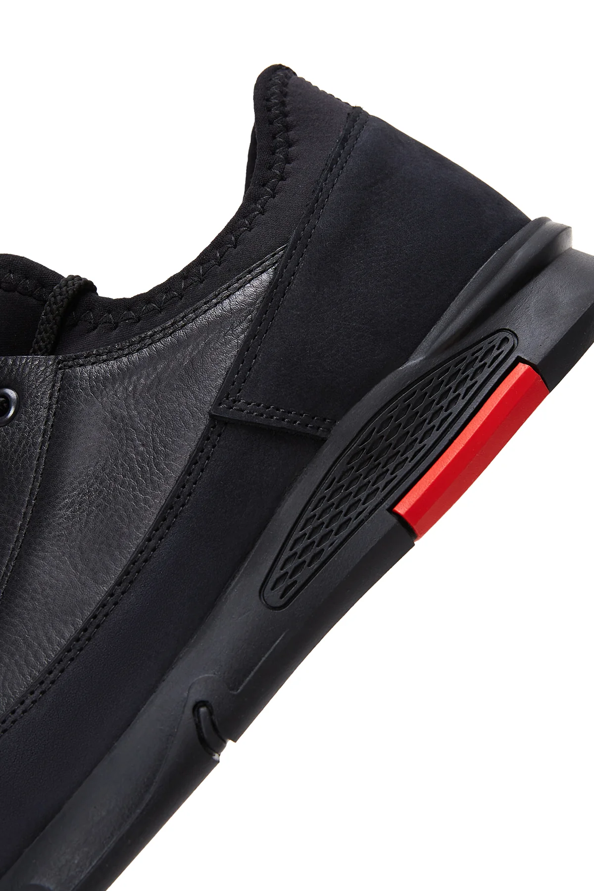 Erkek Siyah Bağcıklı Deri Sneaker - Image 8