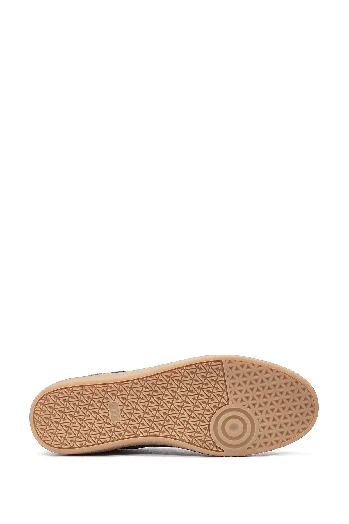 Erkek Siyah Bağcıklı Deri Sneaker - Image 4