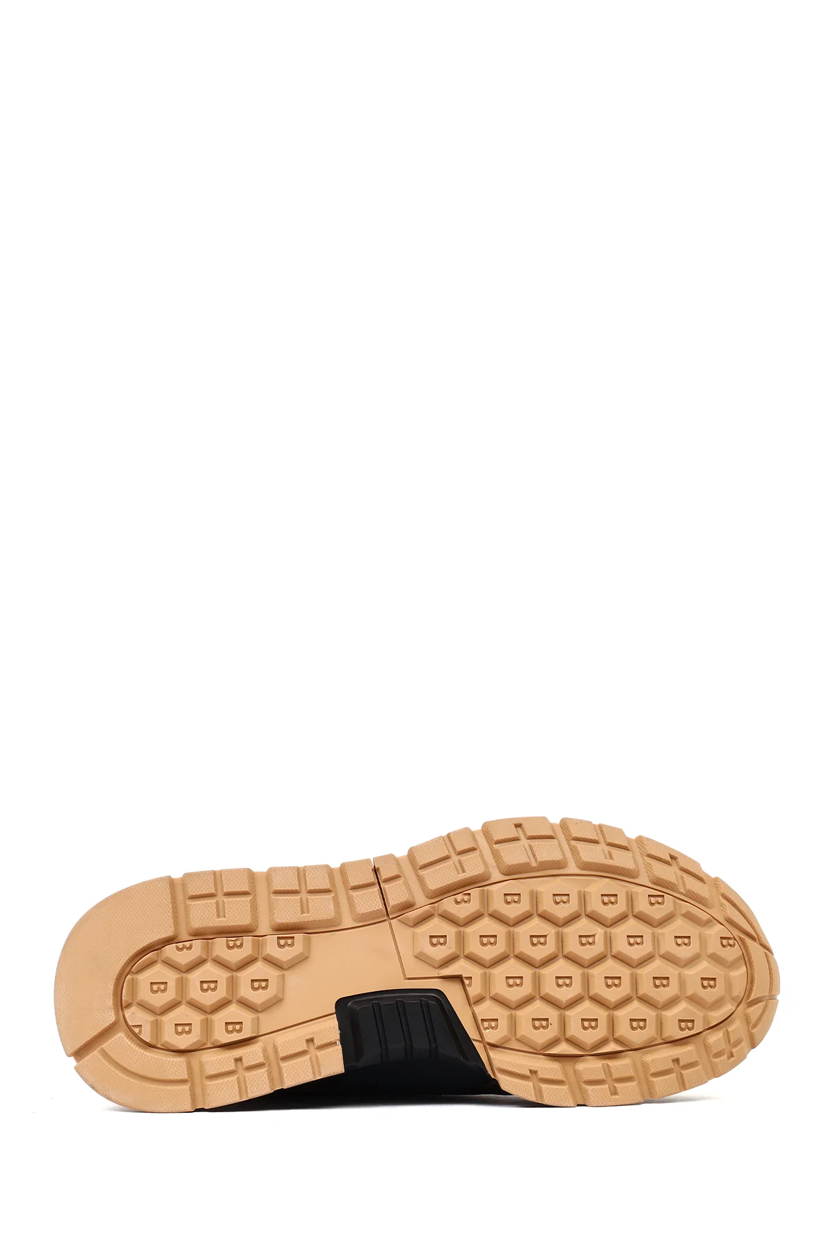 Erkek Siyah Bağcıklı Deri Sneaker - Image 4