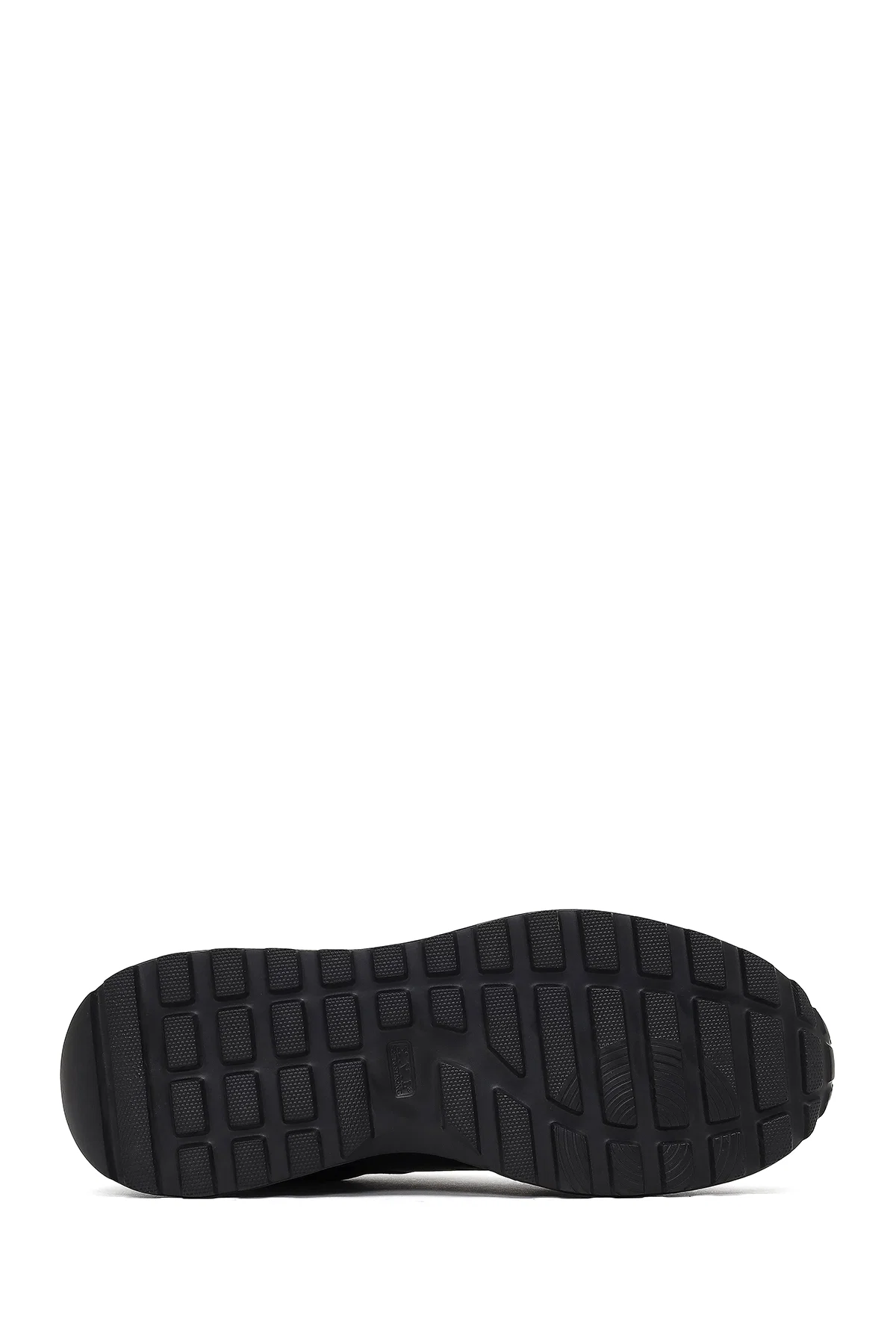 Erkek Siyah Bağcıklı Deri Sneaker - Image 4