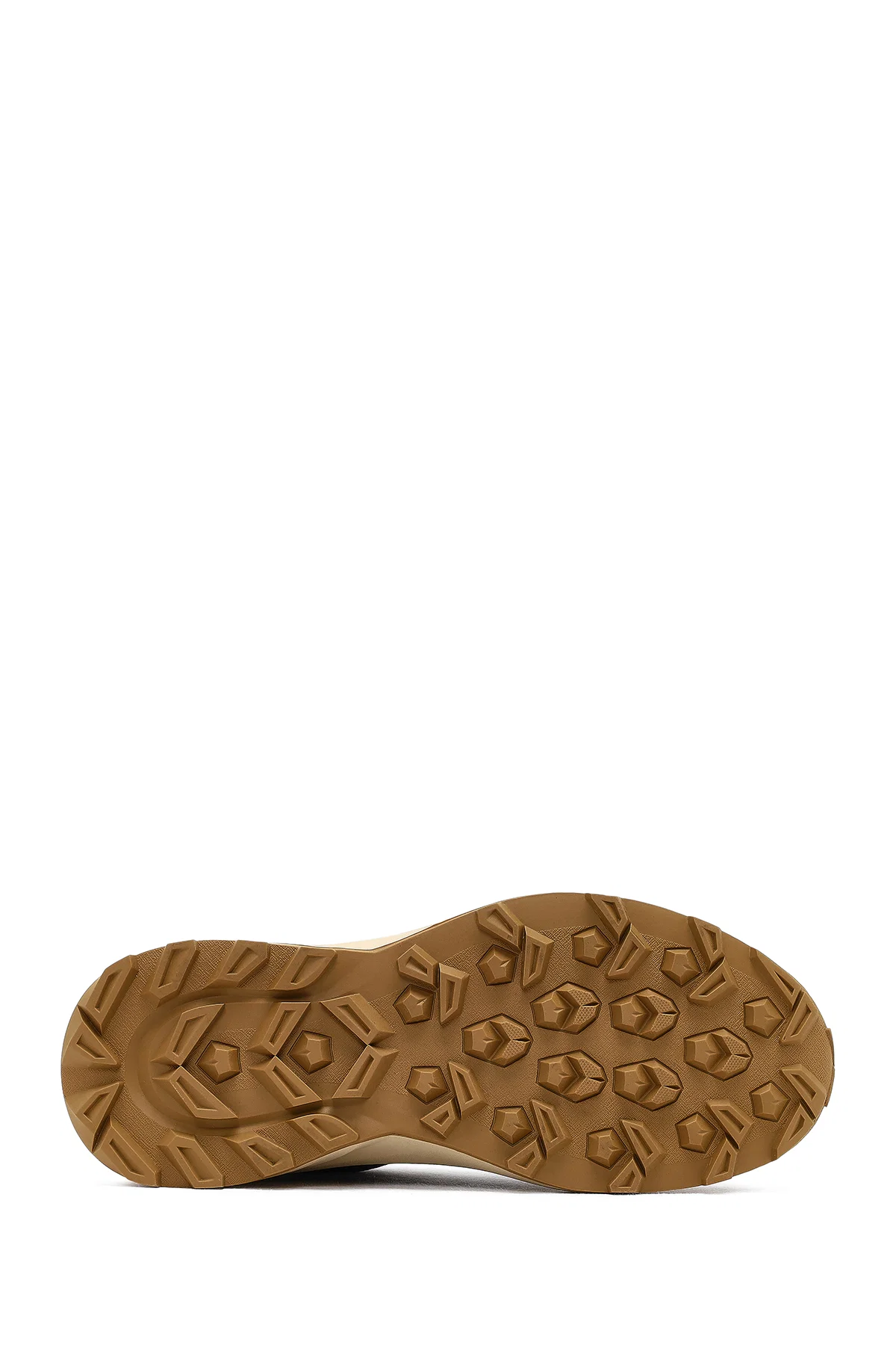 Erkek Siyah Bağcıklı Kalın Tabanlı Nubuk Deri Casual Sneaker - Image 4