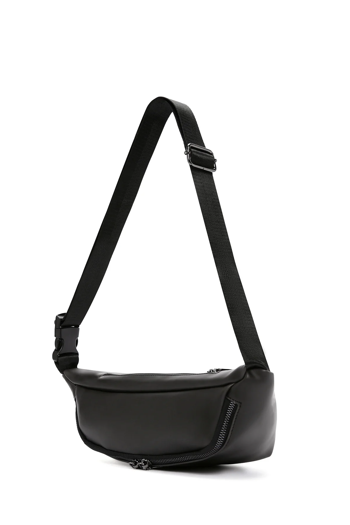 Erkek Siyah Bel Çantası - Image 7