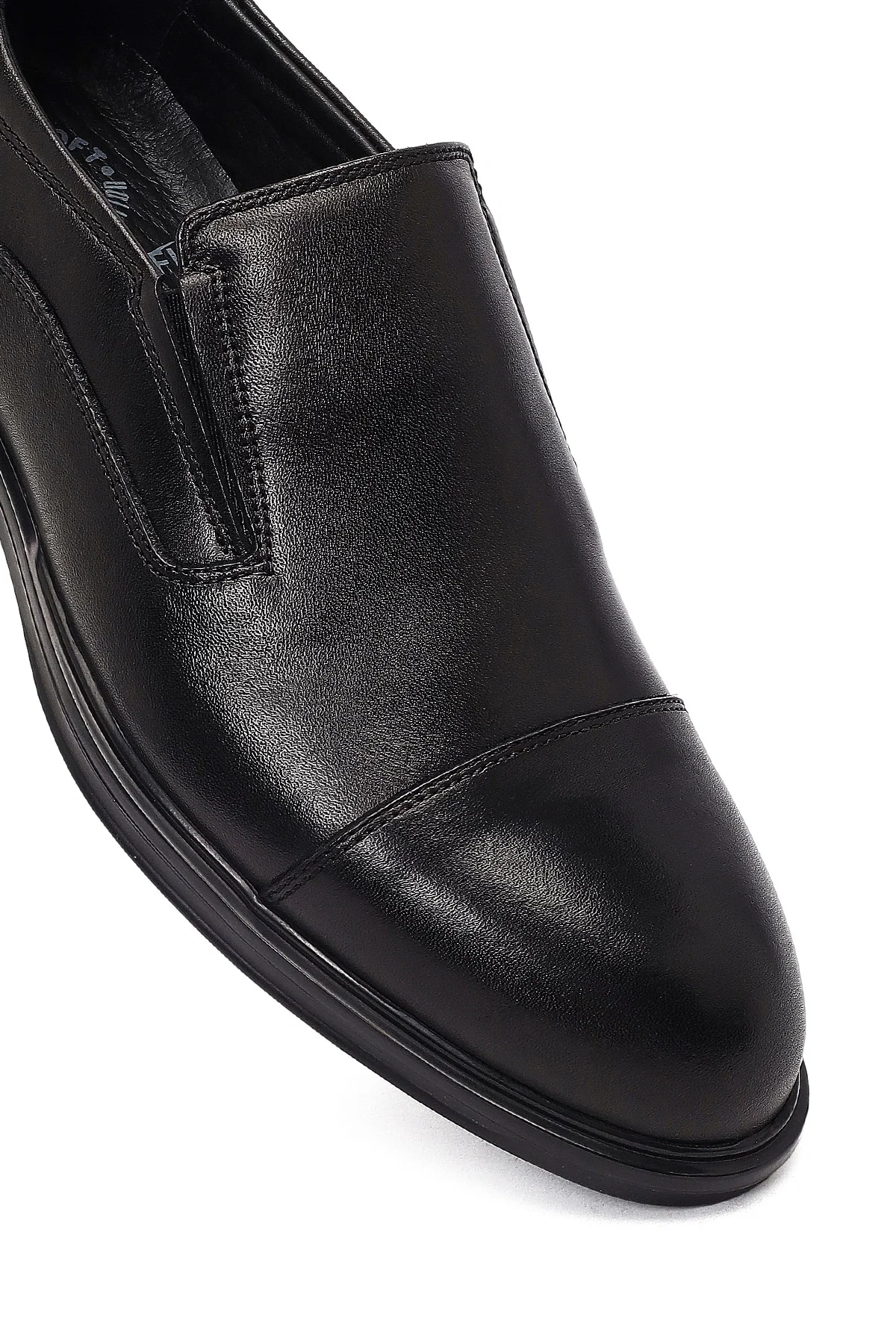 Derimod Fly Erkek Siyah Deri Casual Comfort Ayakkabı - Image 9
