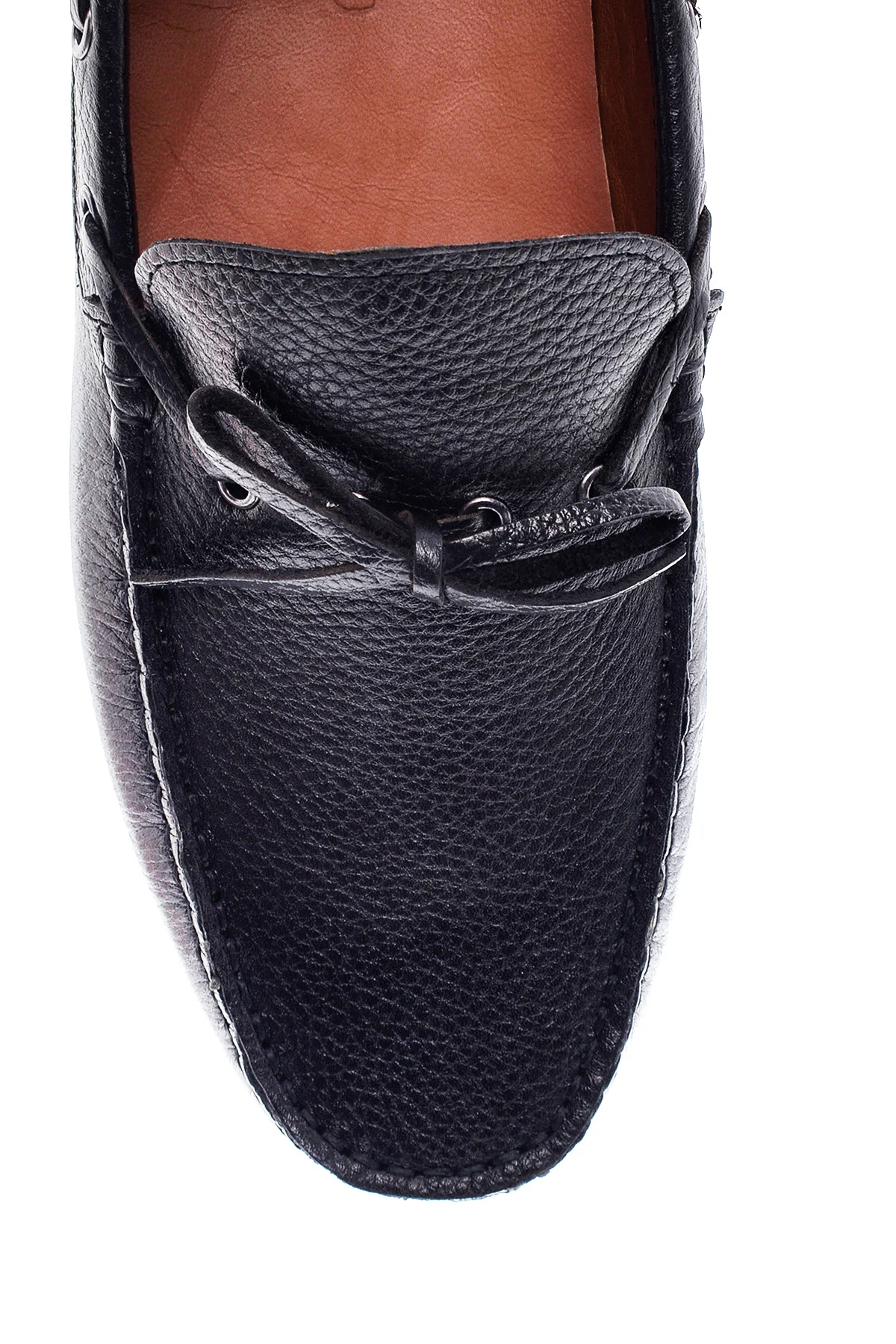 Erkek Siyah Deri Casual Loafer - Image 6