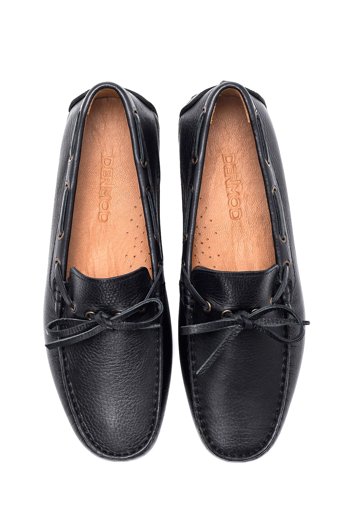 Erkek Siyah Deri Casual Loafer - Image 7