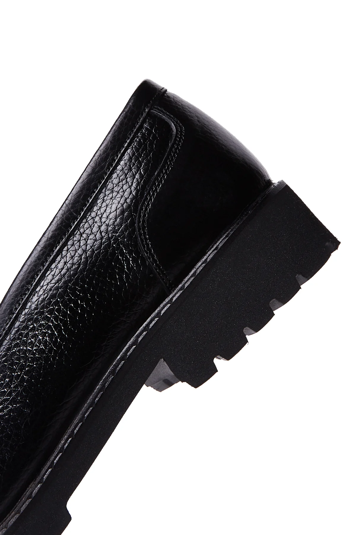 Erkek Siyah Deri Casual Loafer - Image 8