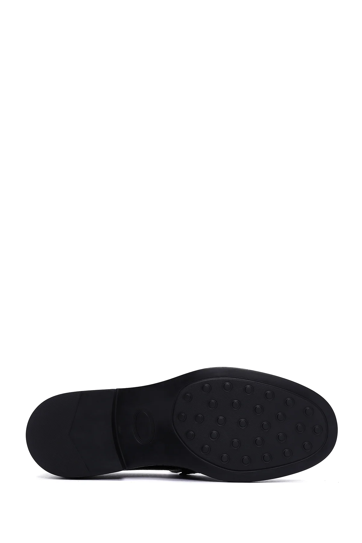 Erkek Siyah Deri Casual Loafer - Image 4