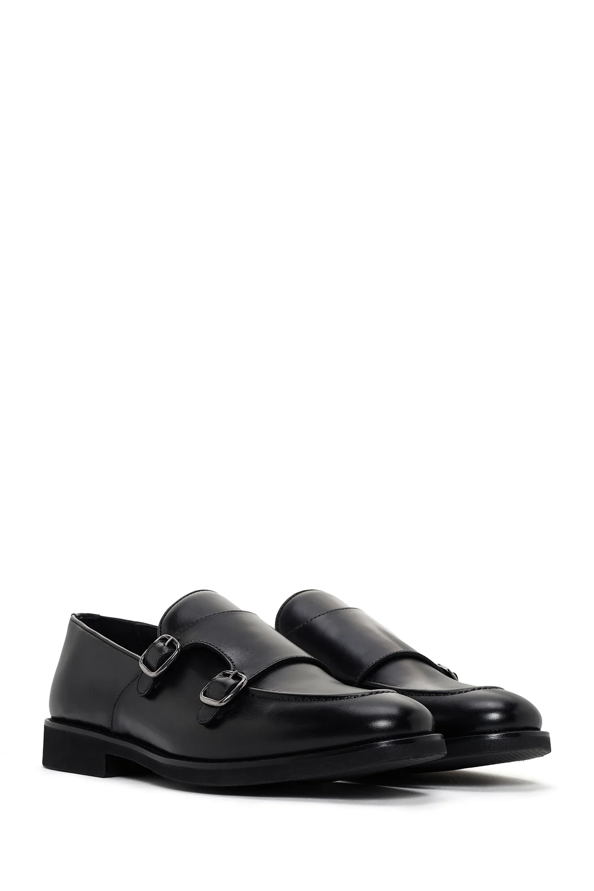 Erkek Siyah Deri Casual Loafer - Image 3