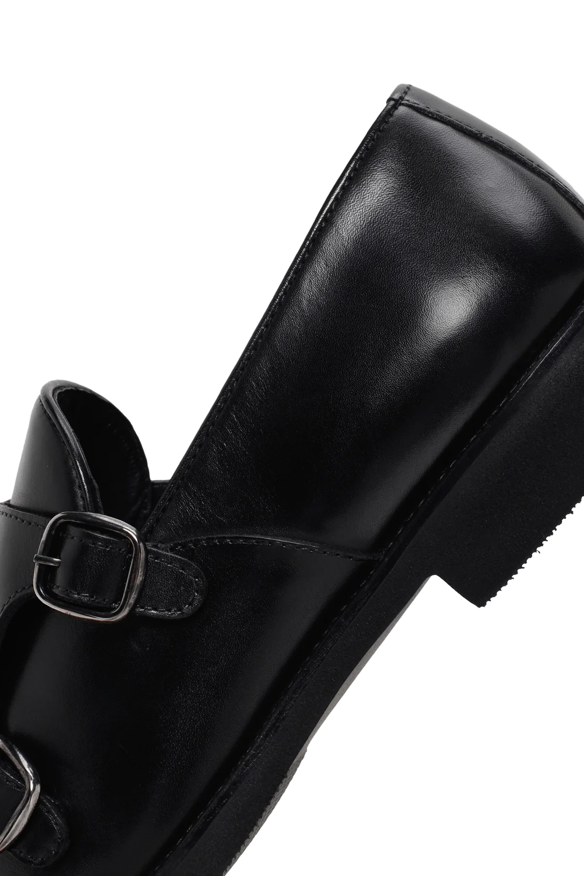 Erkek Siyah Deri Casual Loafer - Image 7