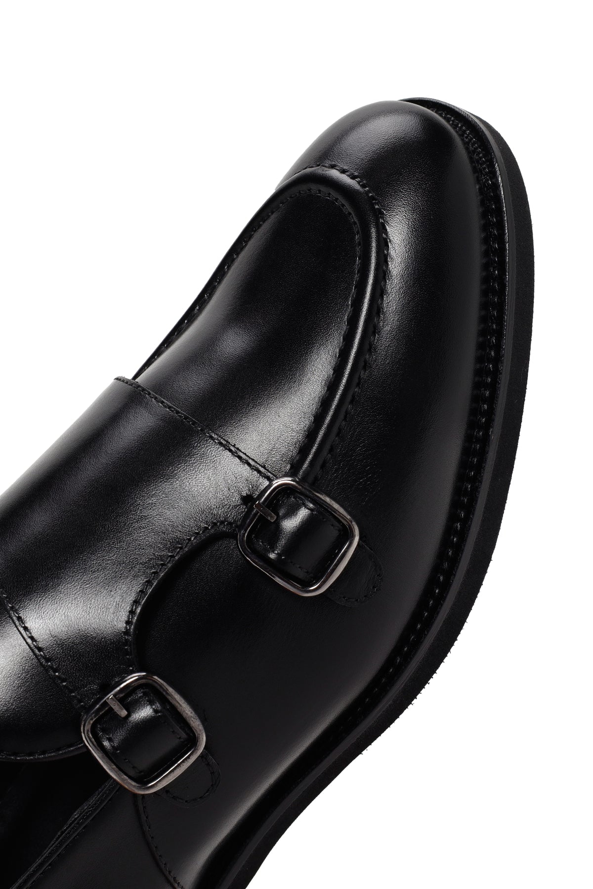 Erkek Siyah Deri Casual Loafer - Image 9