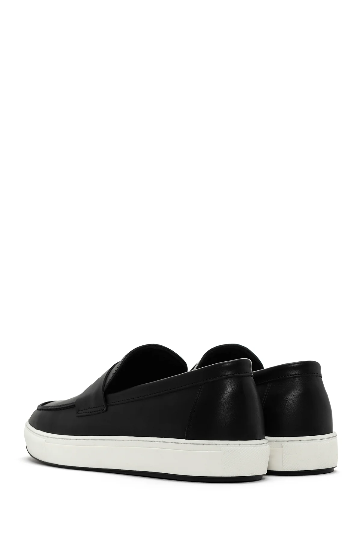 Erkek Siyah Deri Casual Loafer - Image 5