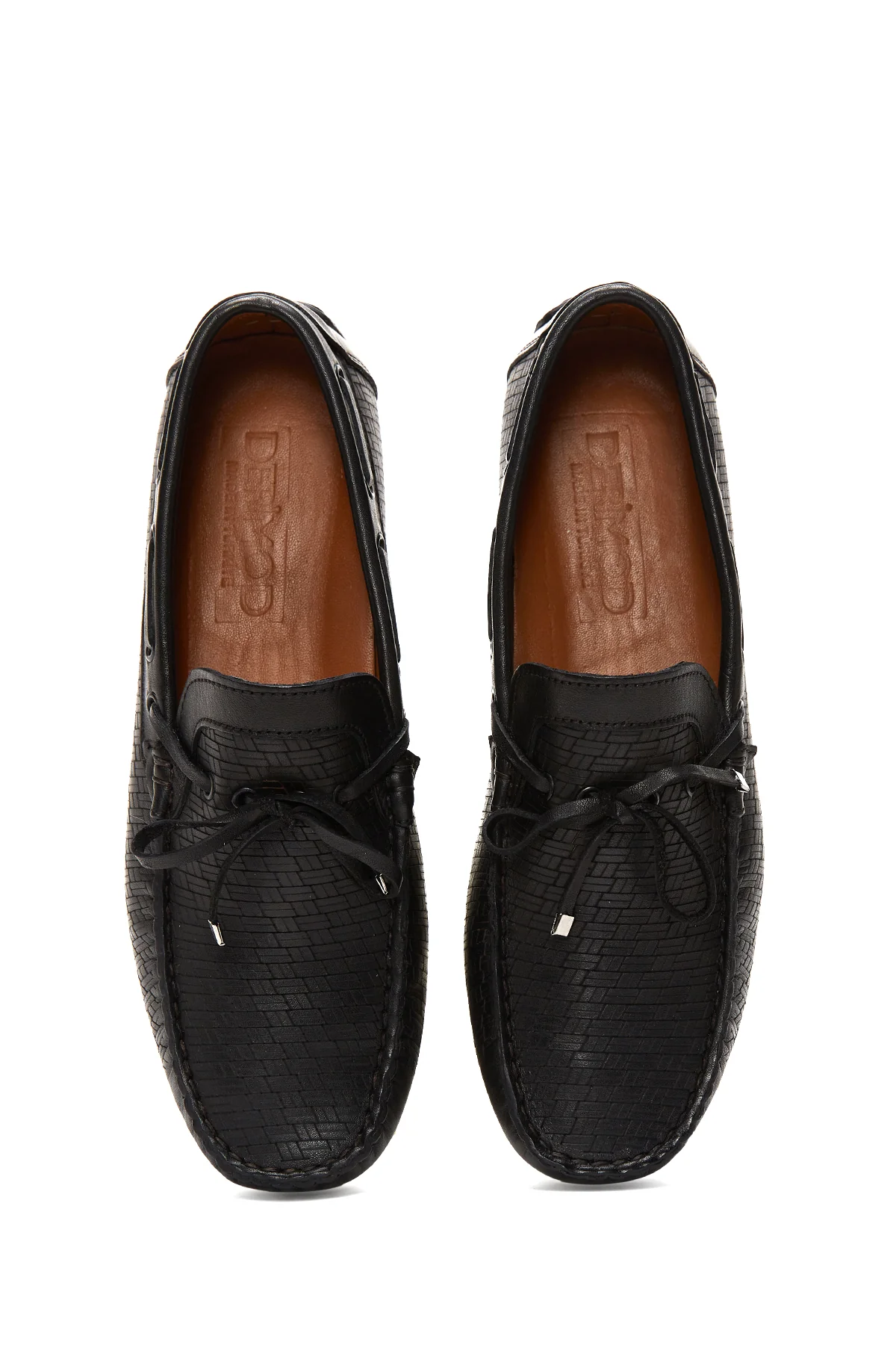Erkek Siyah Deri Casual Loafer - Image 6