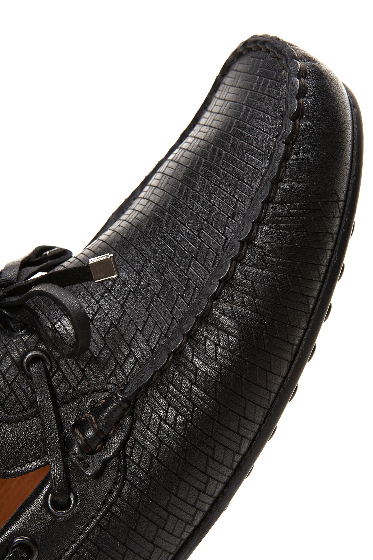 Erkek Siyah Deri Casual Loafer - Image 7