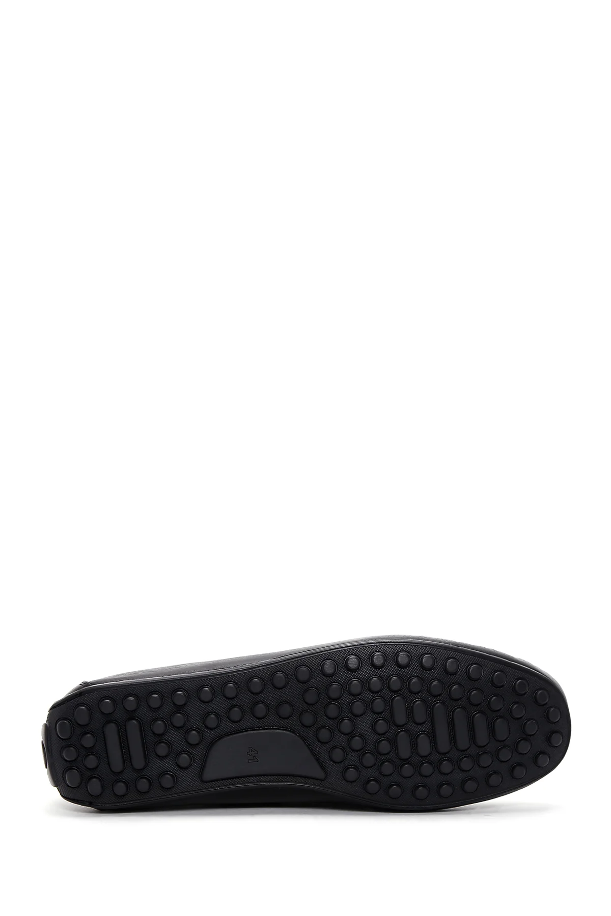 Erkek Siyah Deri Casual Loafer - Image 4