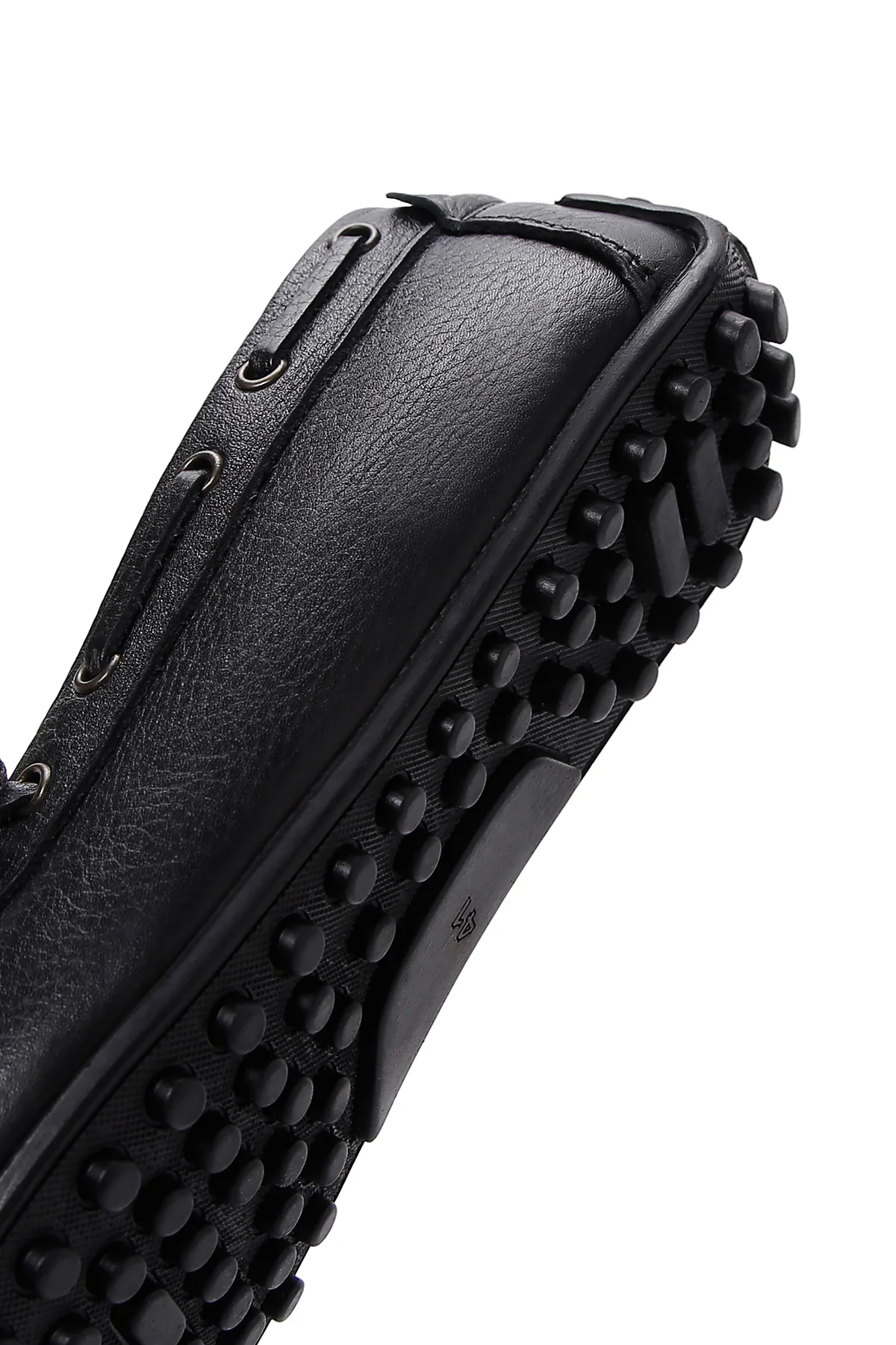Erkek Siyah Deri Casual Loafer - Image 8