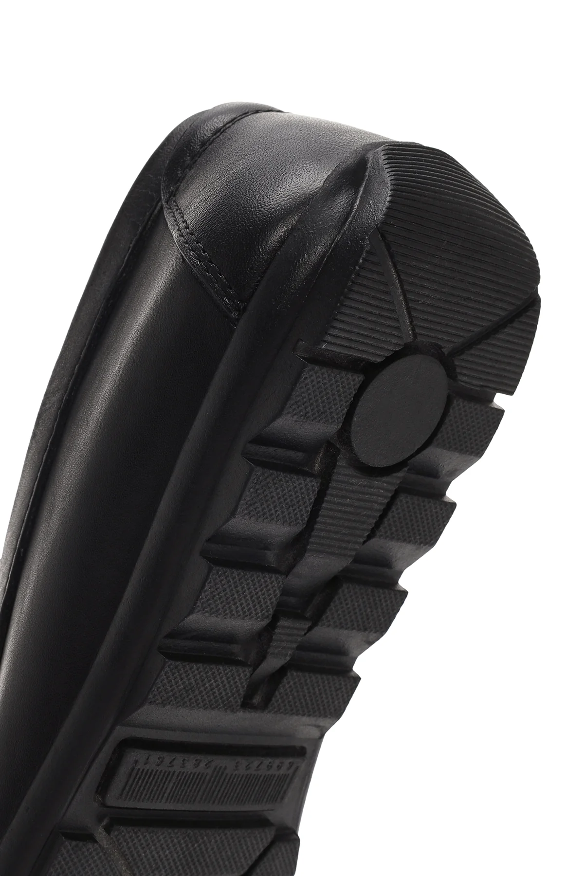 Erkek Siyah Deri Casual Loafer - Image 8