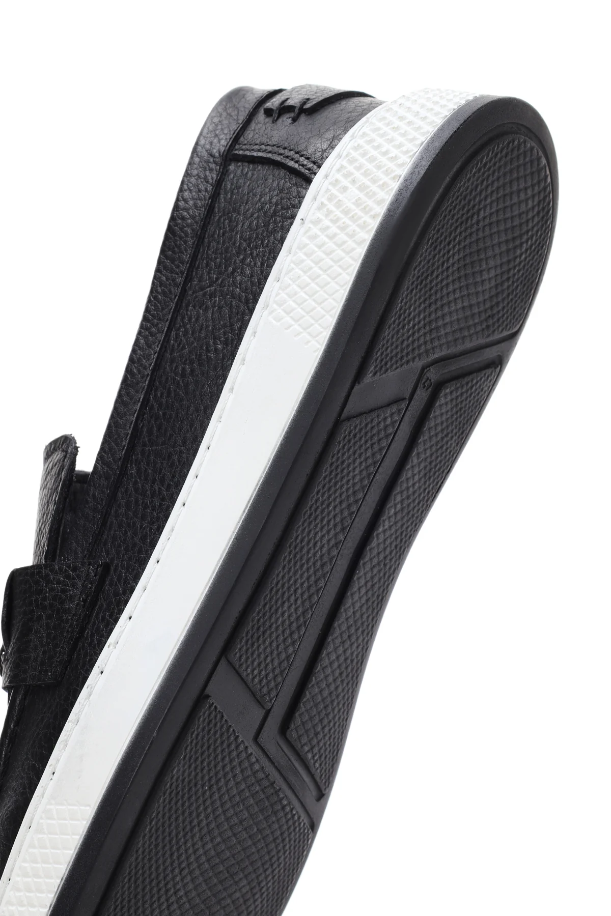 Erkek Siyah Deri Casual Loafer - Image 7
