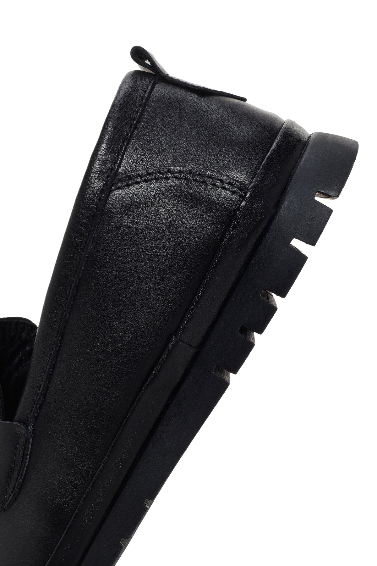 Erkek Siyah Deri Casual Loafer - Image 7