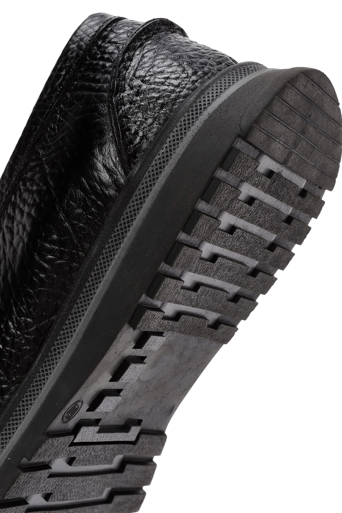 Erkek Siyah Deri Casual Loafer - Image 8