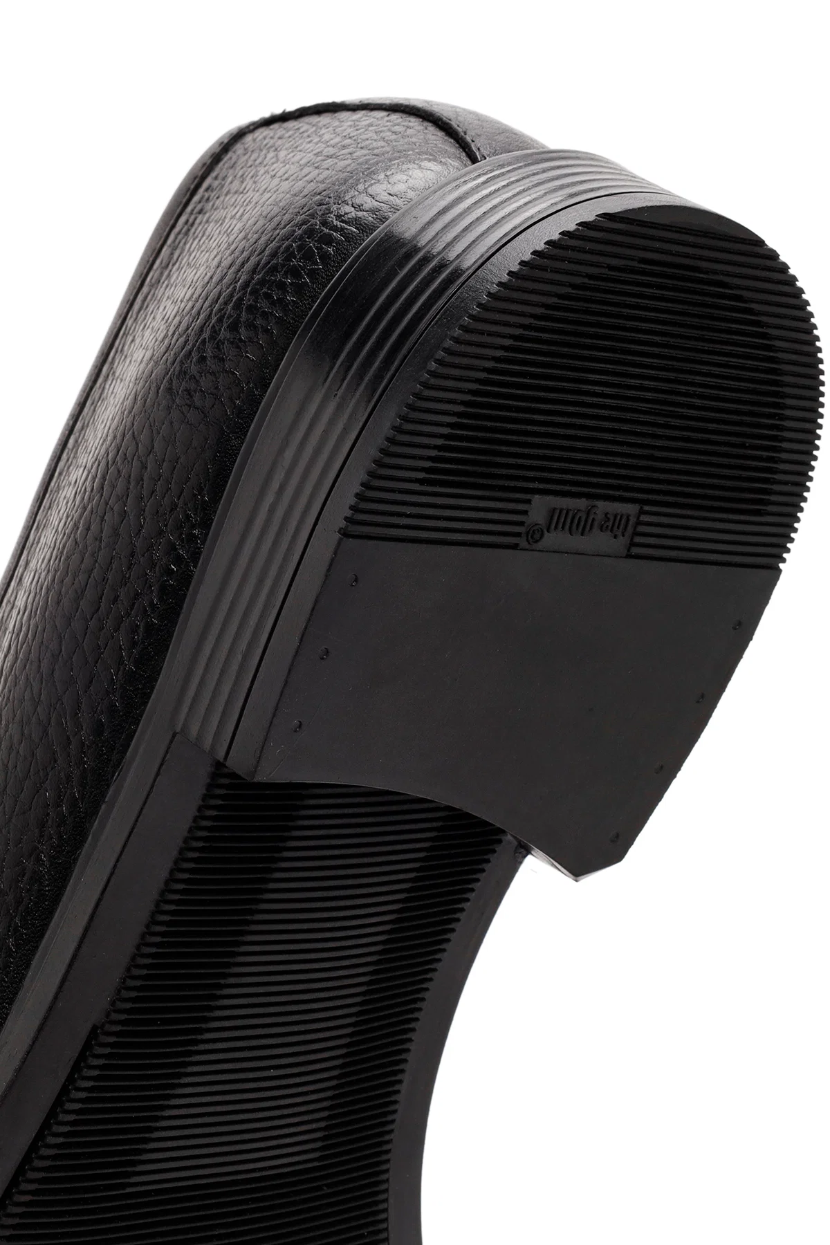 Erkek Siyah Deri Casual Loafer - Image 8