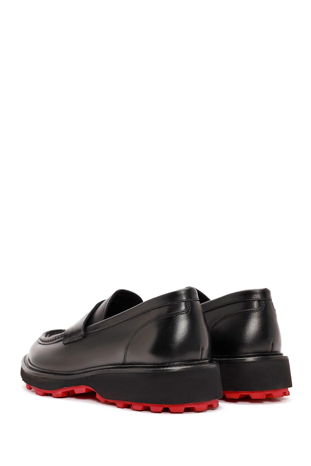 Erkek Siyah Deri Casual Loafer - Image 5