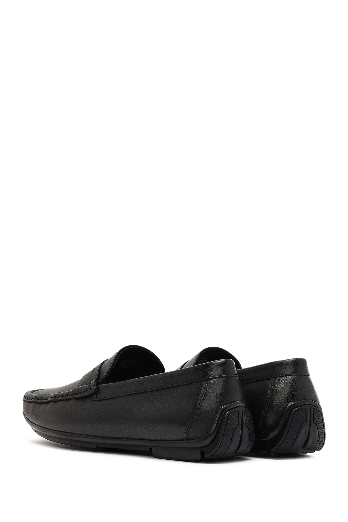 Erkek Siyah Deri Casual Loafer - Image 5